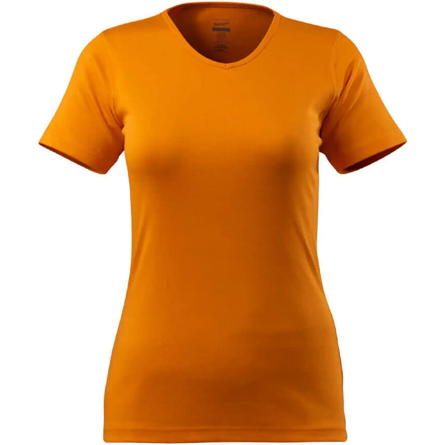 Damen T-Shirt "NICE" Crossover in hellorange, XXL - Bild 1