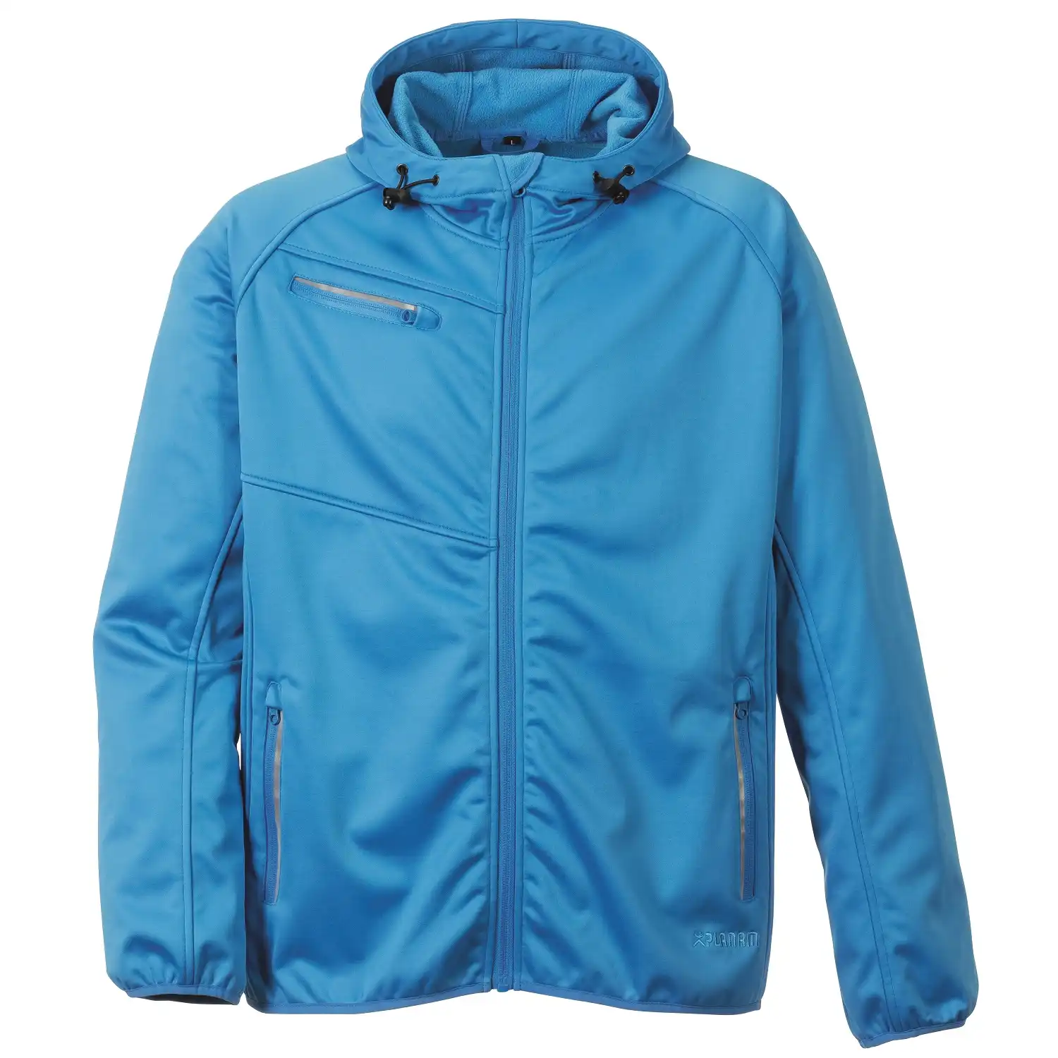 Softshelljacke "Fog" Outdoor in 4XL, Blau - Bild 1