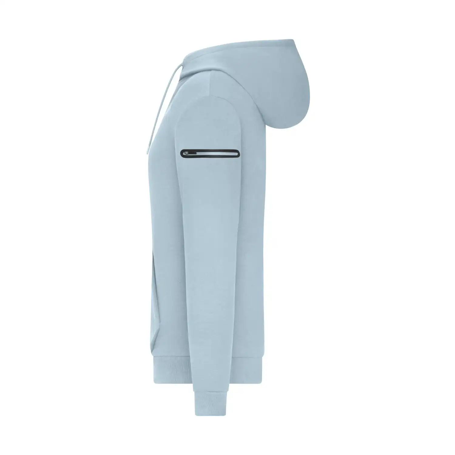 Damen Kapuzen-Sweatshirt "INTERLOCK" 8045 in blue, L - Thumbnail 3