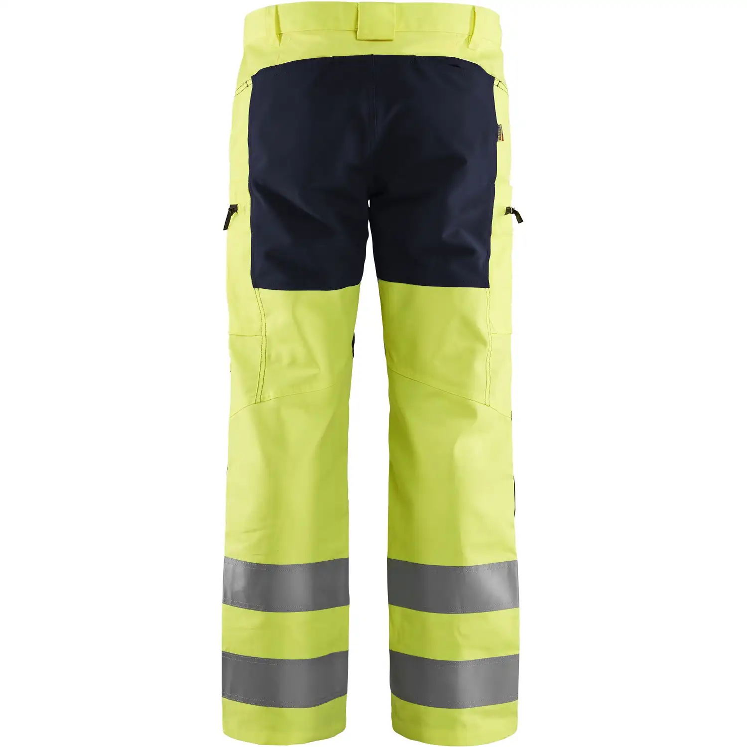 Warnschutz Stretch Bundhose "1585" in gelb/schwarz, C64 - Thumbnail 2