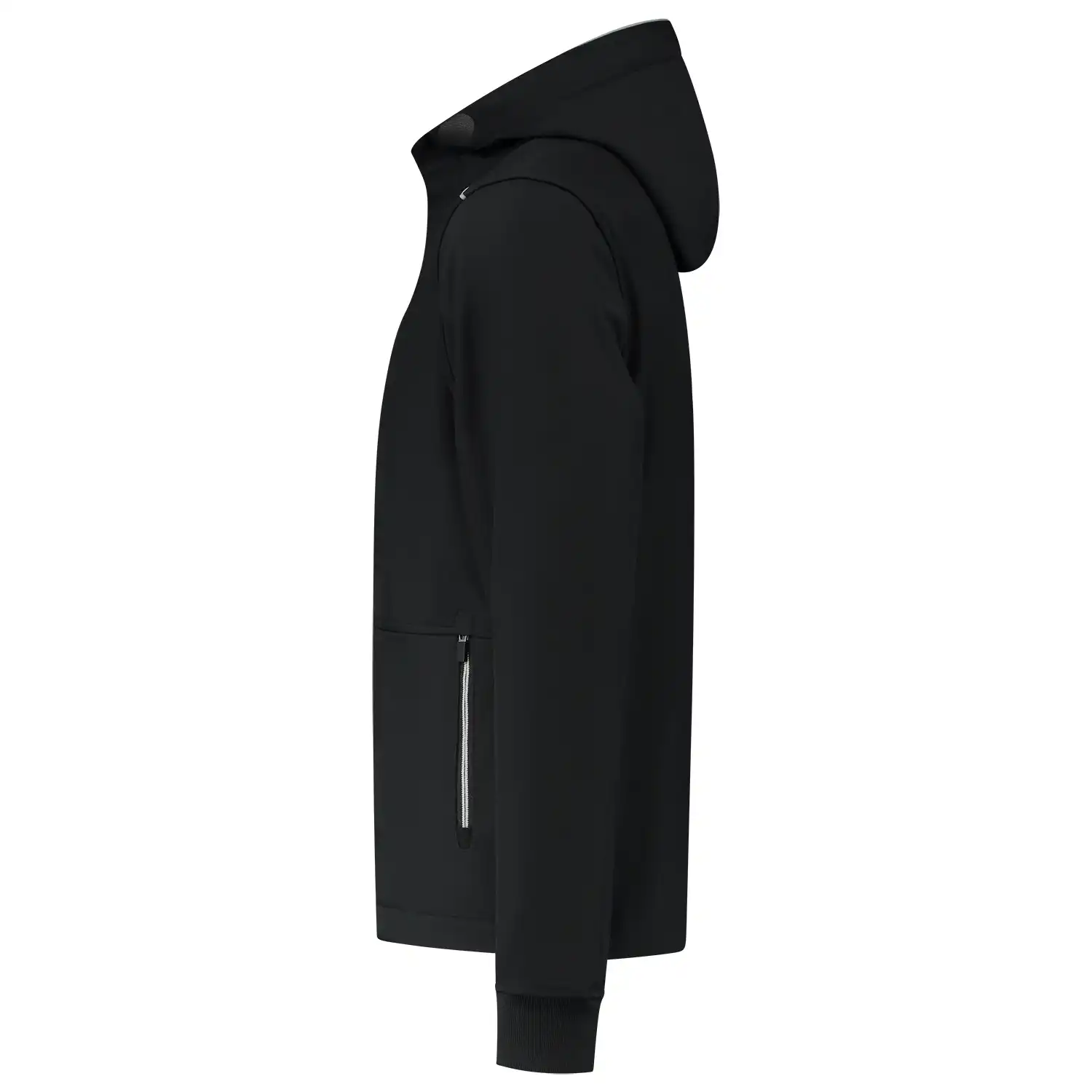 Softshelljacke "402705" Accent in black/grey, XS - Thumbnail 4
