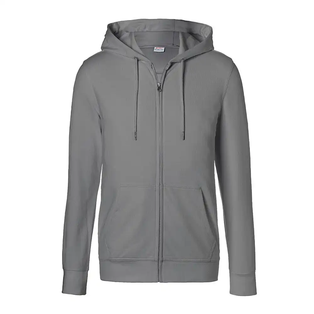 Kapuzen Sweatjacke 300g/m² "5022" in grau, 4XL - Bild 1