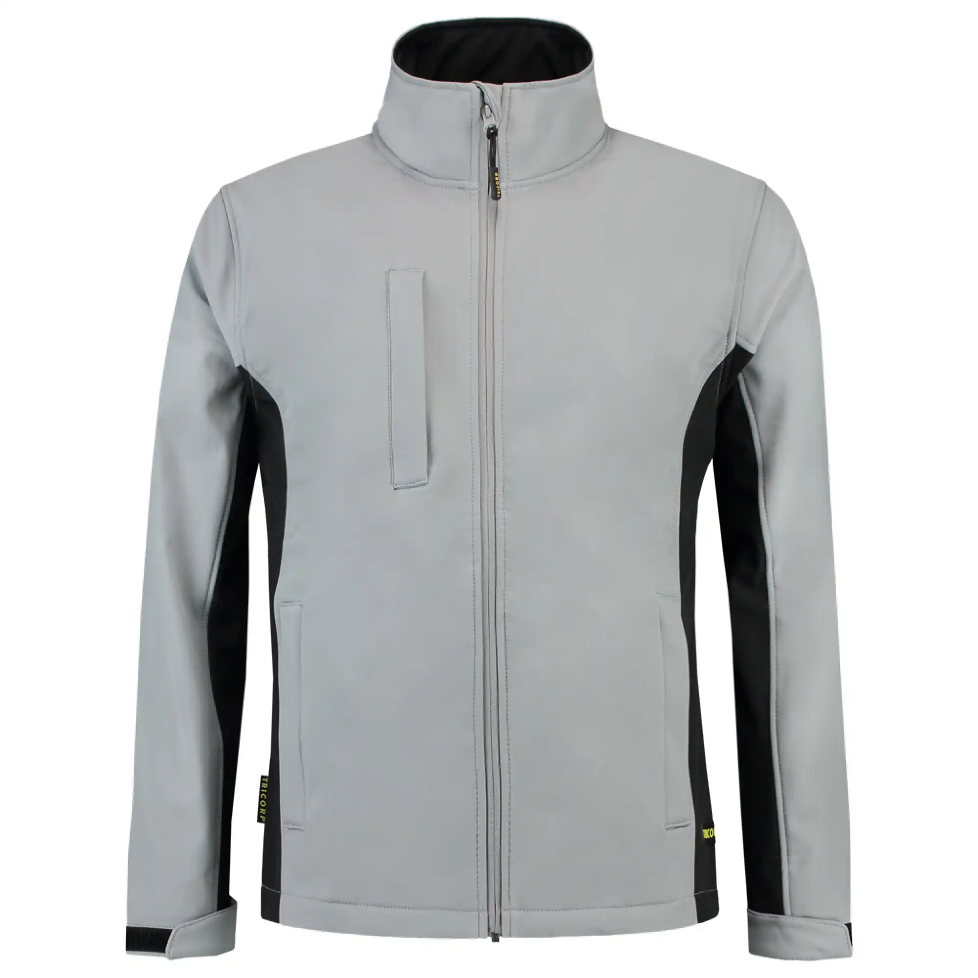 Softshelljacke Bicolor "402002" Workwear in grey/black, XS - Thumbnail 1