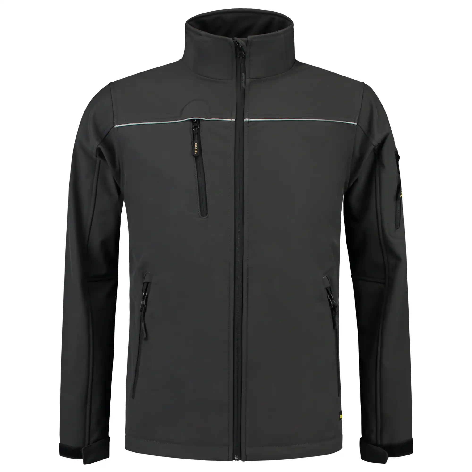 Softshelljacke "402006" Exzellent Workwear TRICORP in dark grey, 4XL - Thumbnail 1