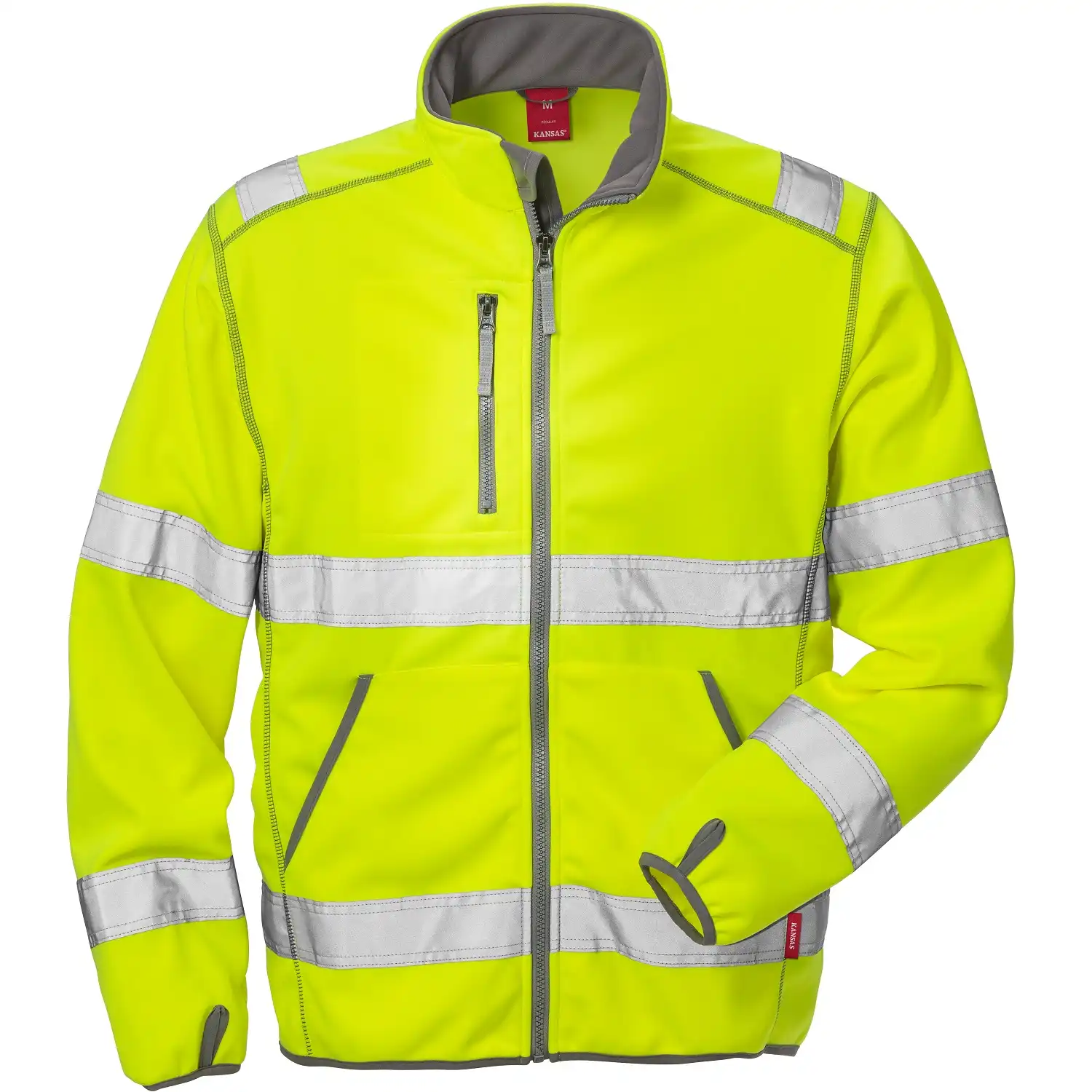 Warnschutz Softshelljacke "4840 SSL" Kl. 3 in gelb, XS - Thumbnail 1