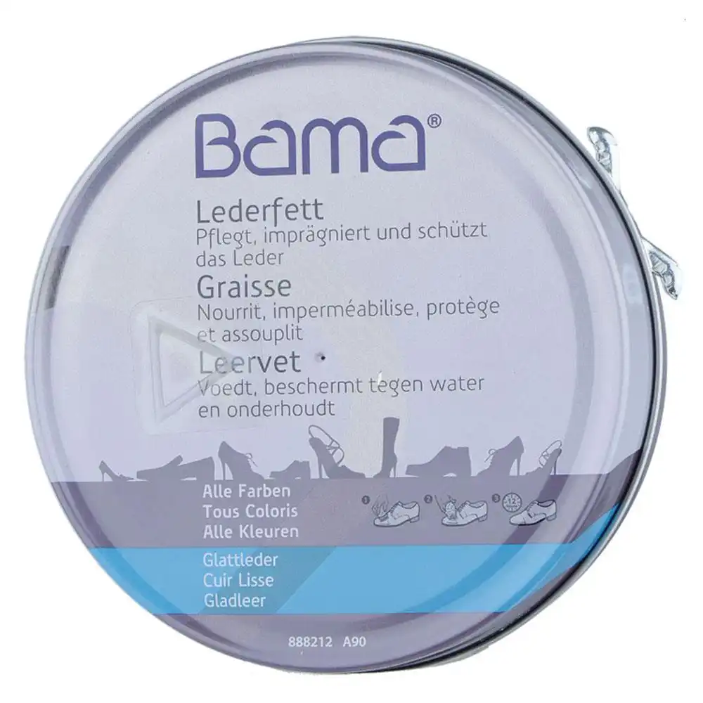 Lederfett farblos - Bama® 100ml Dose - Bild 1
