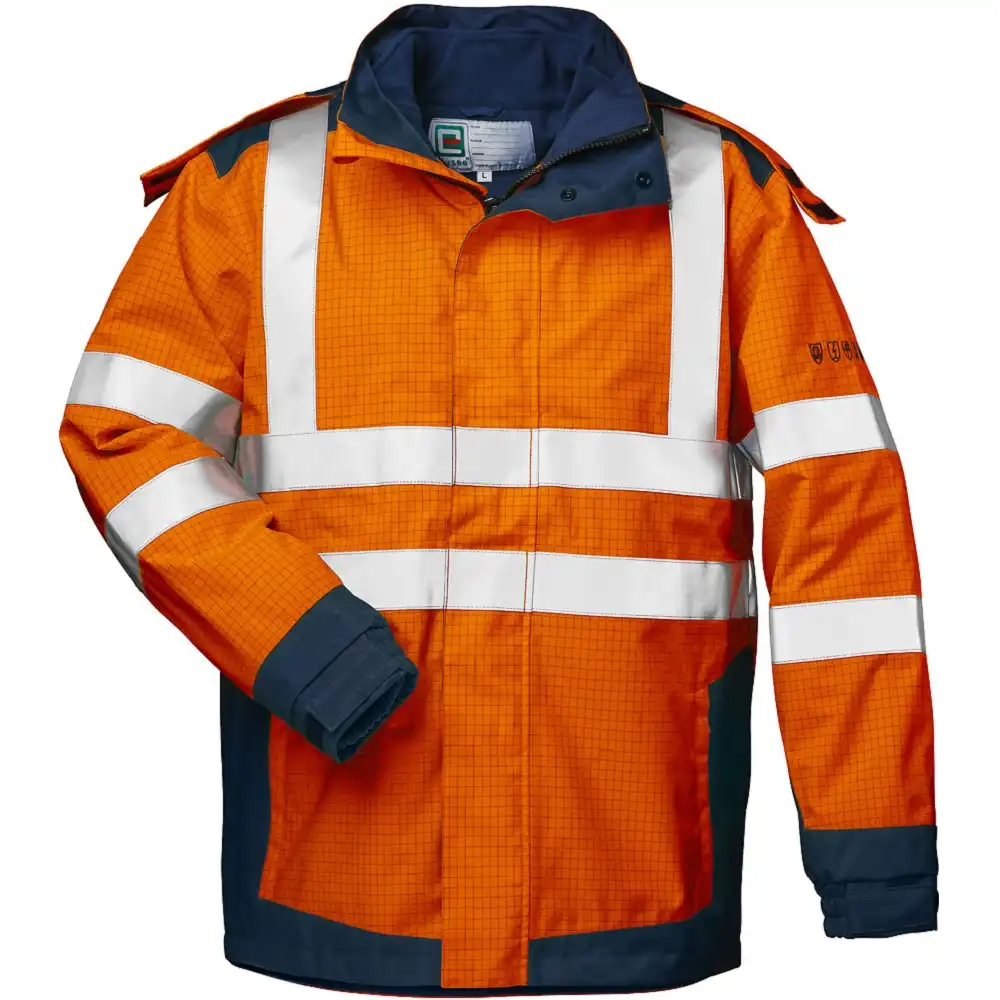 Multinorm-Parka 3in1  in orange/marine, S - Thumbnail 1
