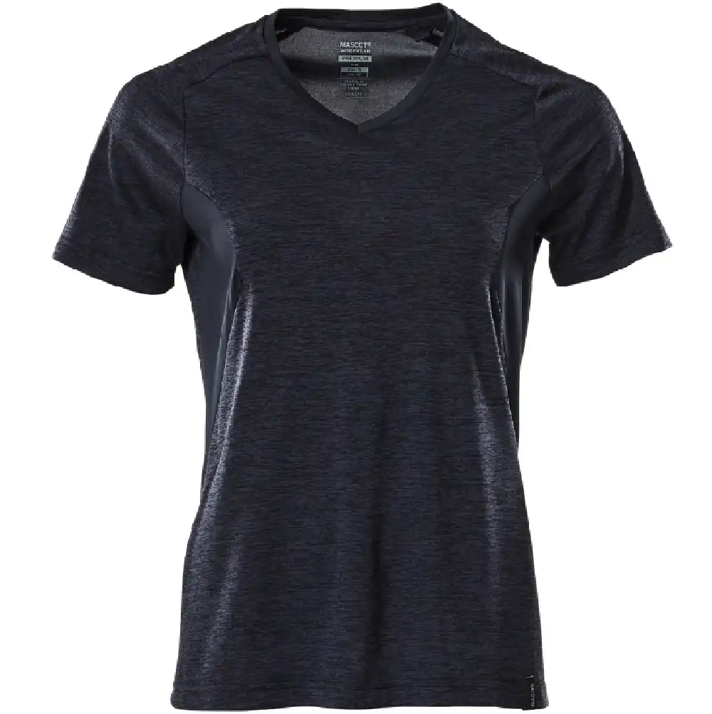 Damen T-Shirt mit COOLMAX® Pro "ACCELERATE" in schwarzblau, M - Bild 1