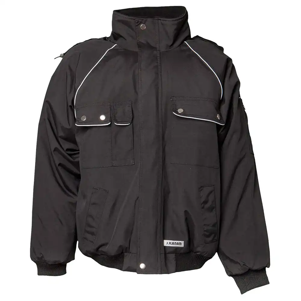 Winter-Blouson "CANVAS 320" in schwarz, M - Bild 1