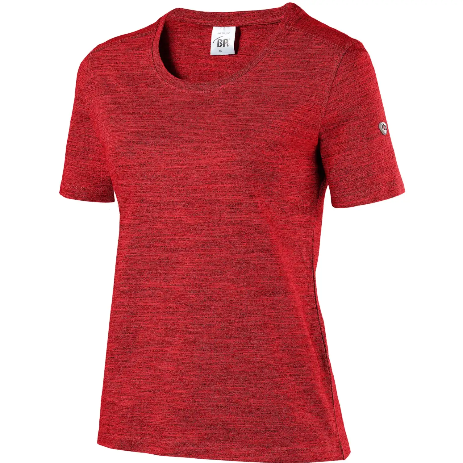 Damen T-Shirt "1715-235" Essentials in XS, Rot - Bild 1