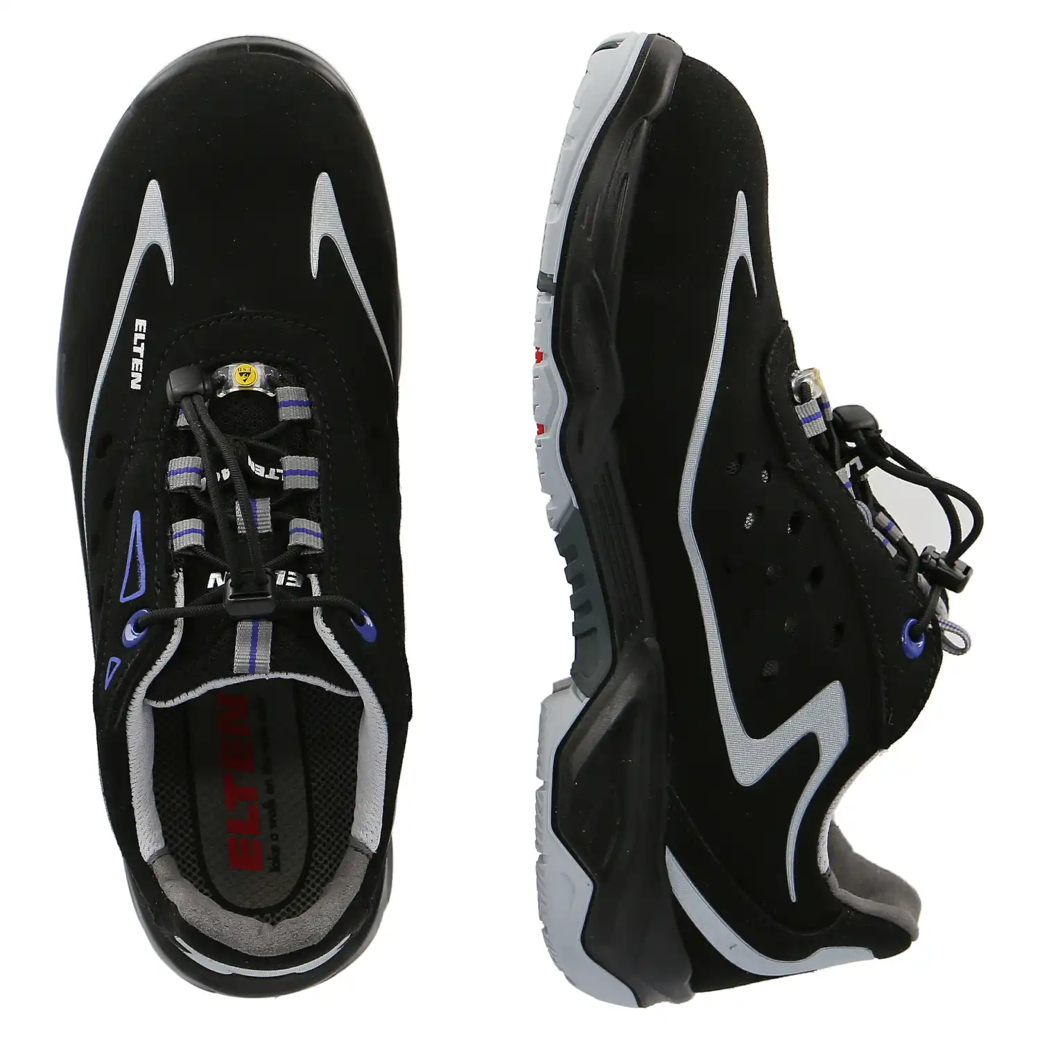 Sicherheitshalbschuh S1 "RUSHER LOW" ESD DIMENSION PRO in 36 - Thumbnail 2