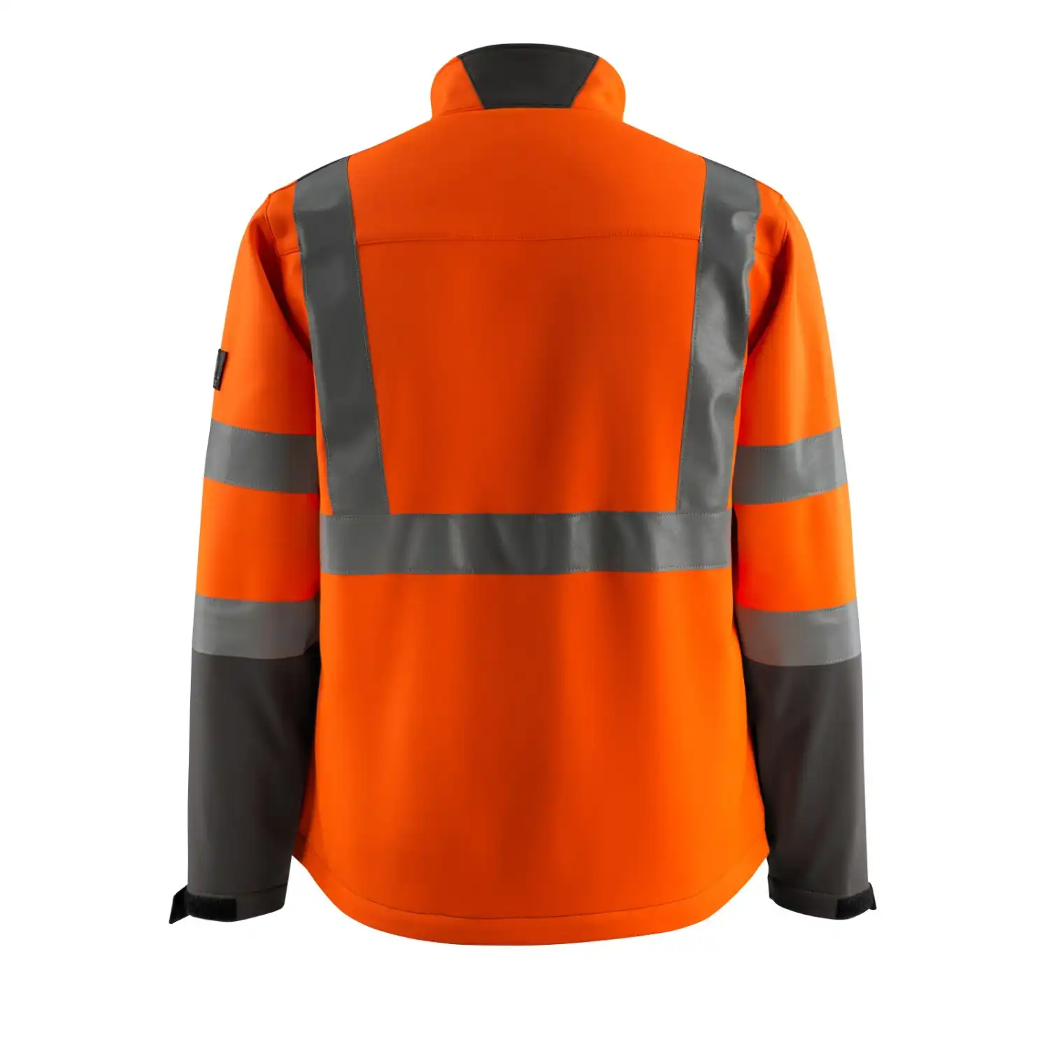Warn-Softshelljacke "KIAMA" Safe Light in warnorange/anthrazit, XXL - Thumbnail 2