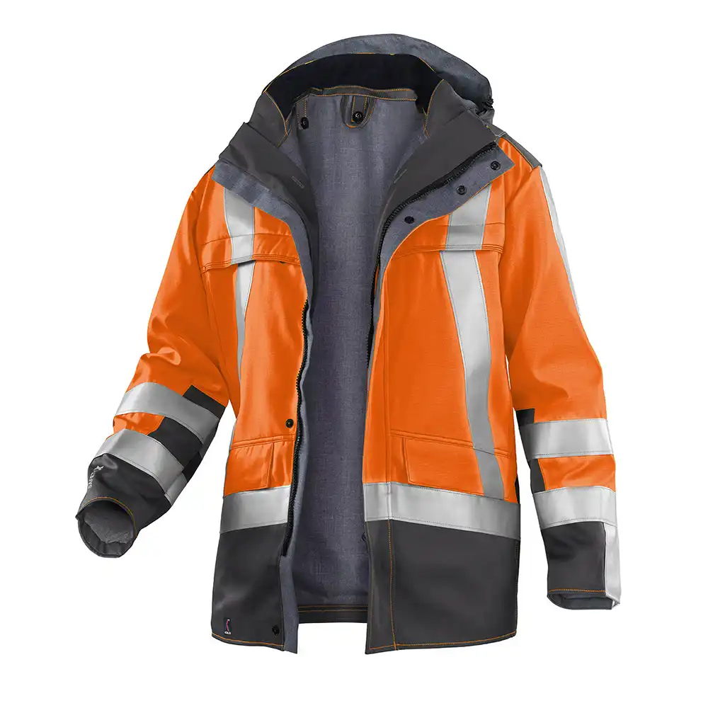 Multinorm Parka "PSA SAFETY X8" in warnorange/anthrazit, 3XL - Bild 1