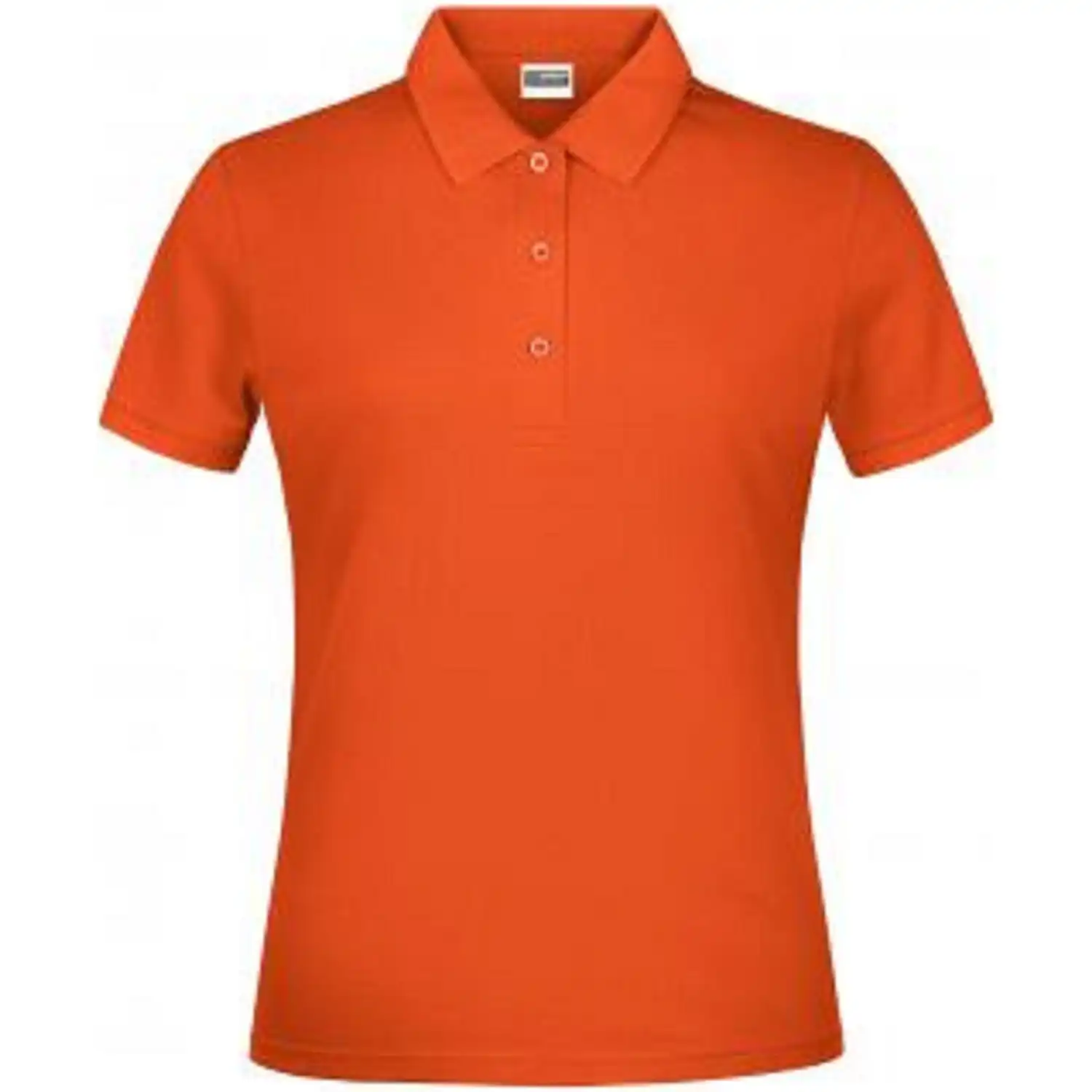 Damen Basic Polo Lady in Orange, M - Bild 1