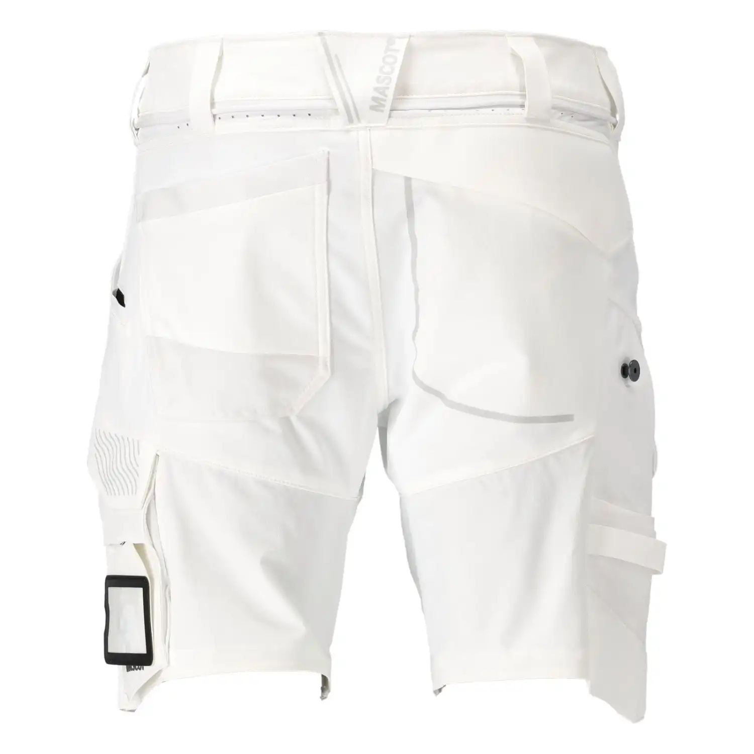 Stretch-Shorts "22149-605" Customized in 29C54, Weiß - Thumbnail 2