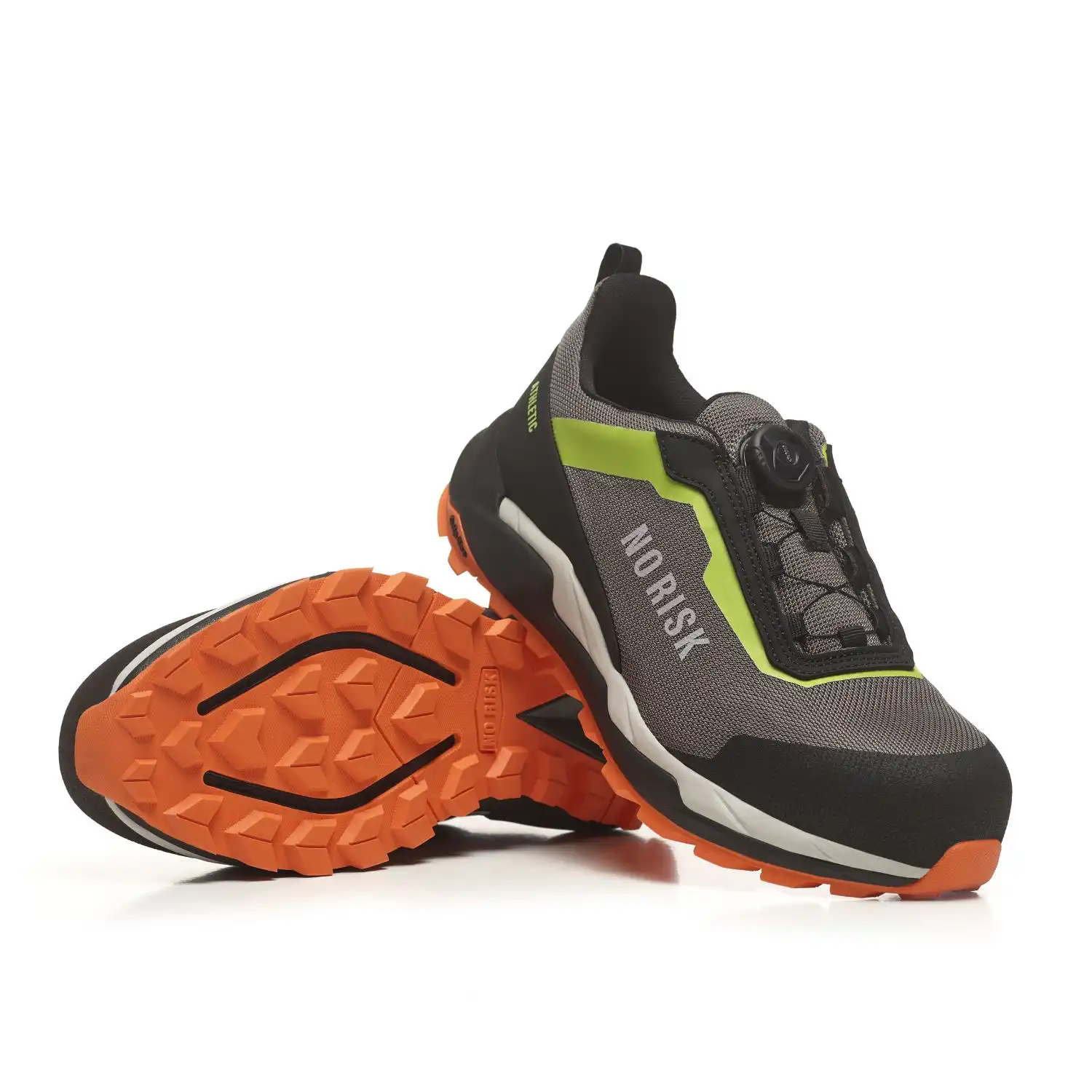 Sicherheitshalbschuh S3 ATHLETIC LOW FLS Orange &amp; Green in 42 - Thumbnail 1