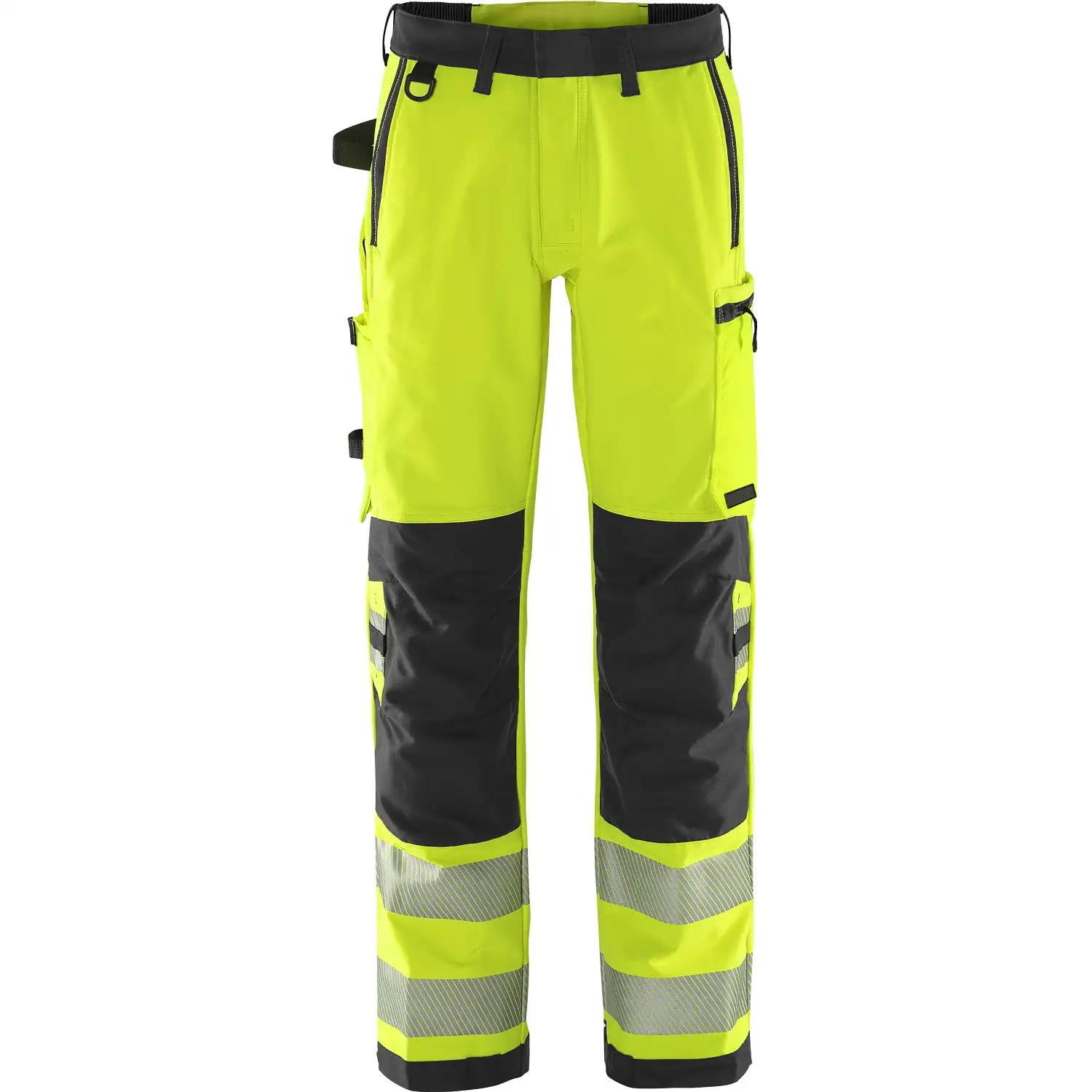 Warnschutz Stretch Bundhose Kl. 2 "2645 GSTP" Green Stiby in gelb/schwarz, C52 - Thumbnail 1