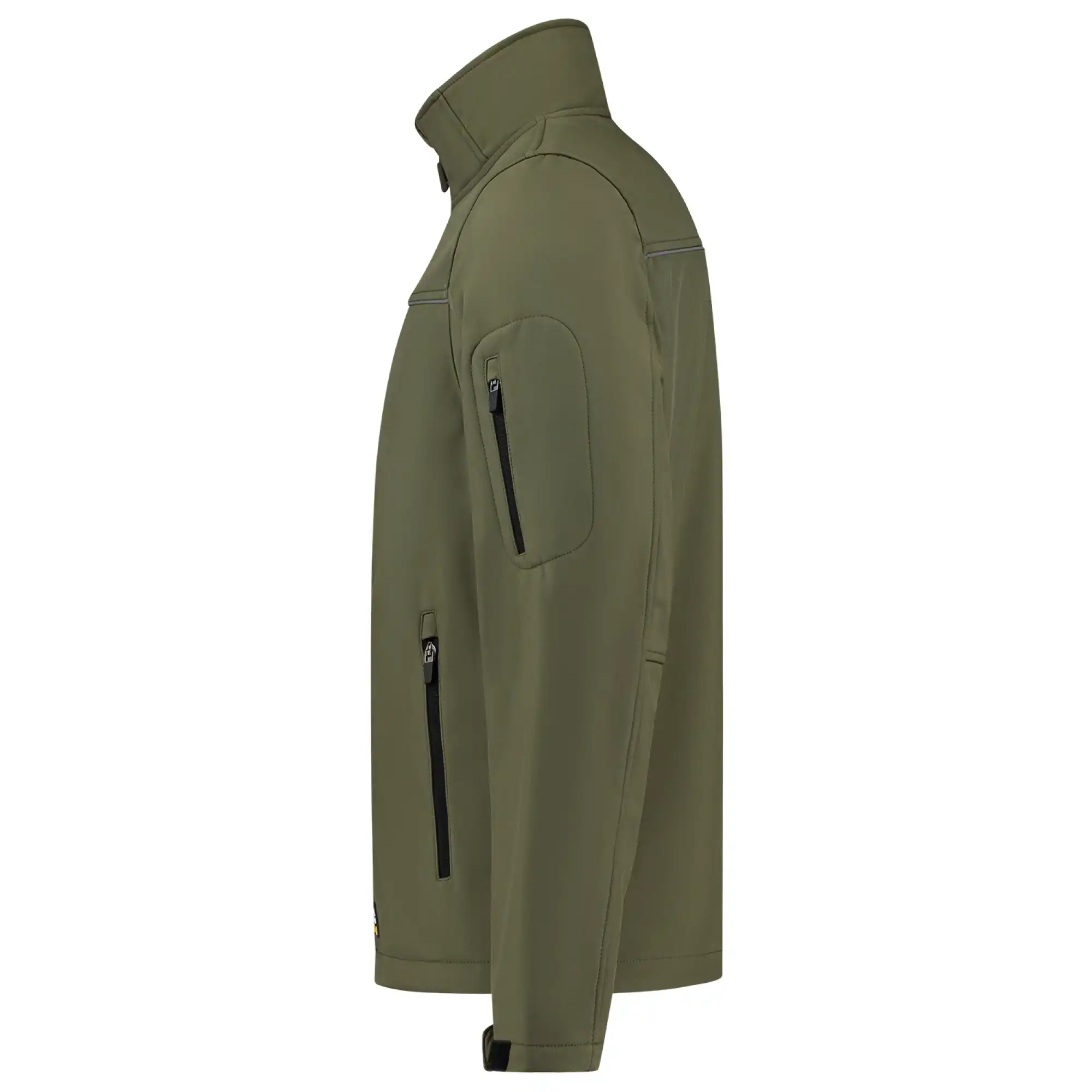 Softshelljacke "402006" Exzellent Workwear TRICORP in army, L - Thumbnail 3