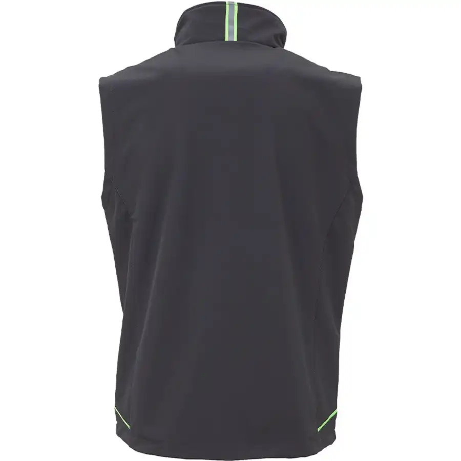 Softshellweste "UNIVERSE" Future in asphalt grey/green, S (DE size: XS) - Thumbnail 2