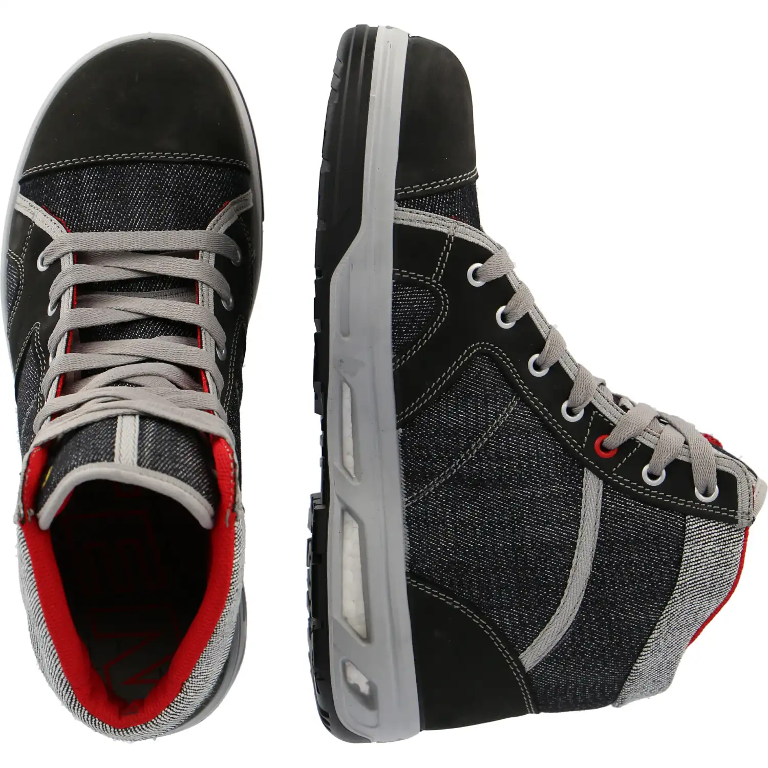 Sicherheitshochschuhe S3 „SENSATION XX10 MID“ ESD WELLMAXX in 36 - Thumbnail 2