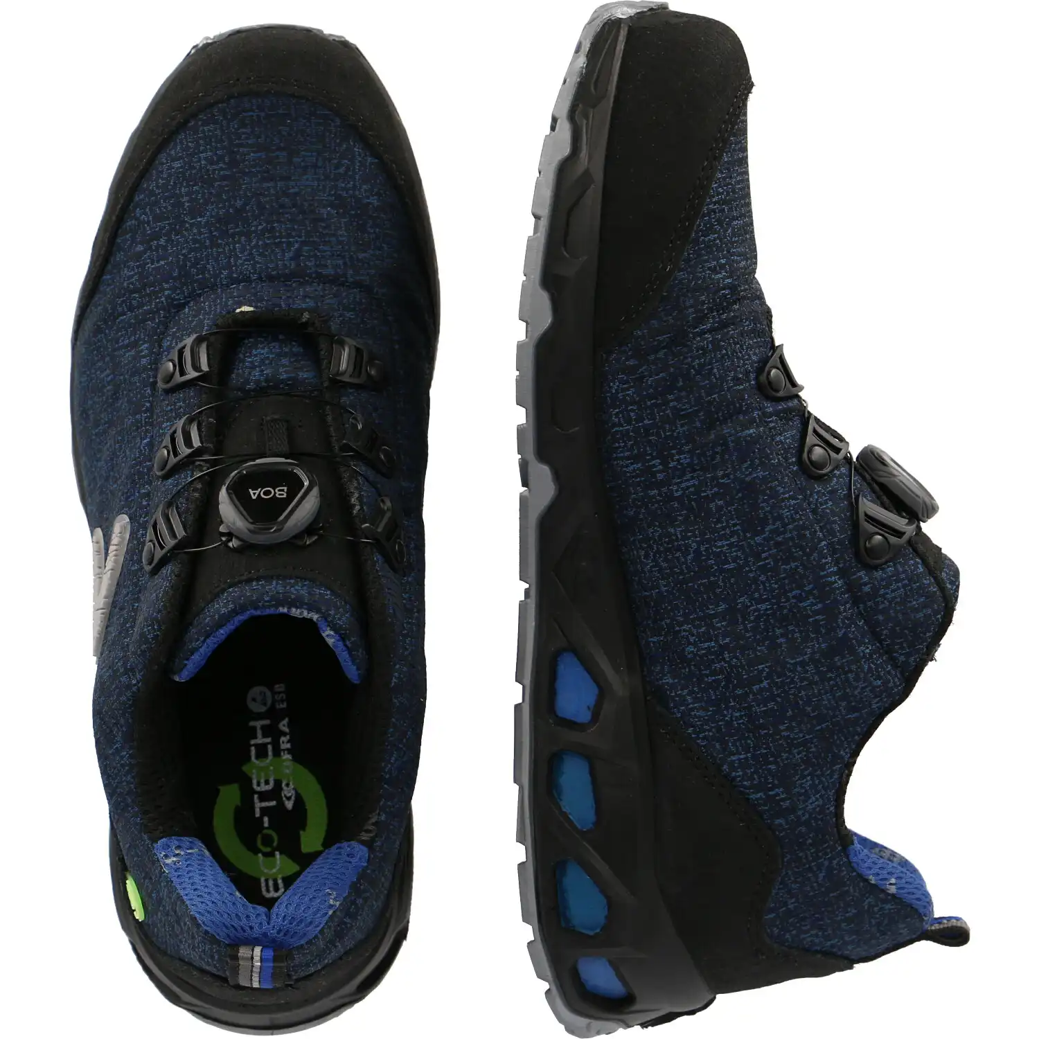 Sicherheitshalbschuhe S1P "RECYCLE" ESD GREENfit  in 39 - Thumbnail 2