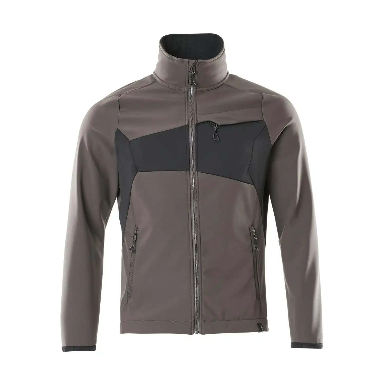 Softshelljacke "ACCELERATE" in dunkelanthrazit/schwarz, XS - Thumbnail 1