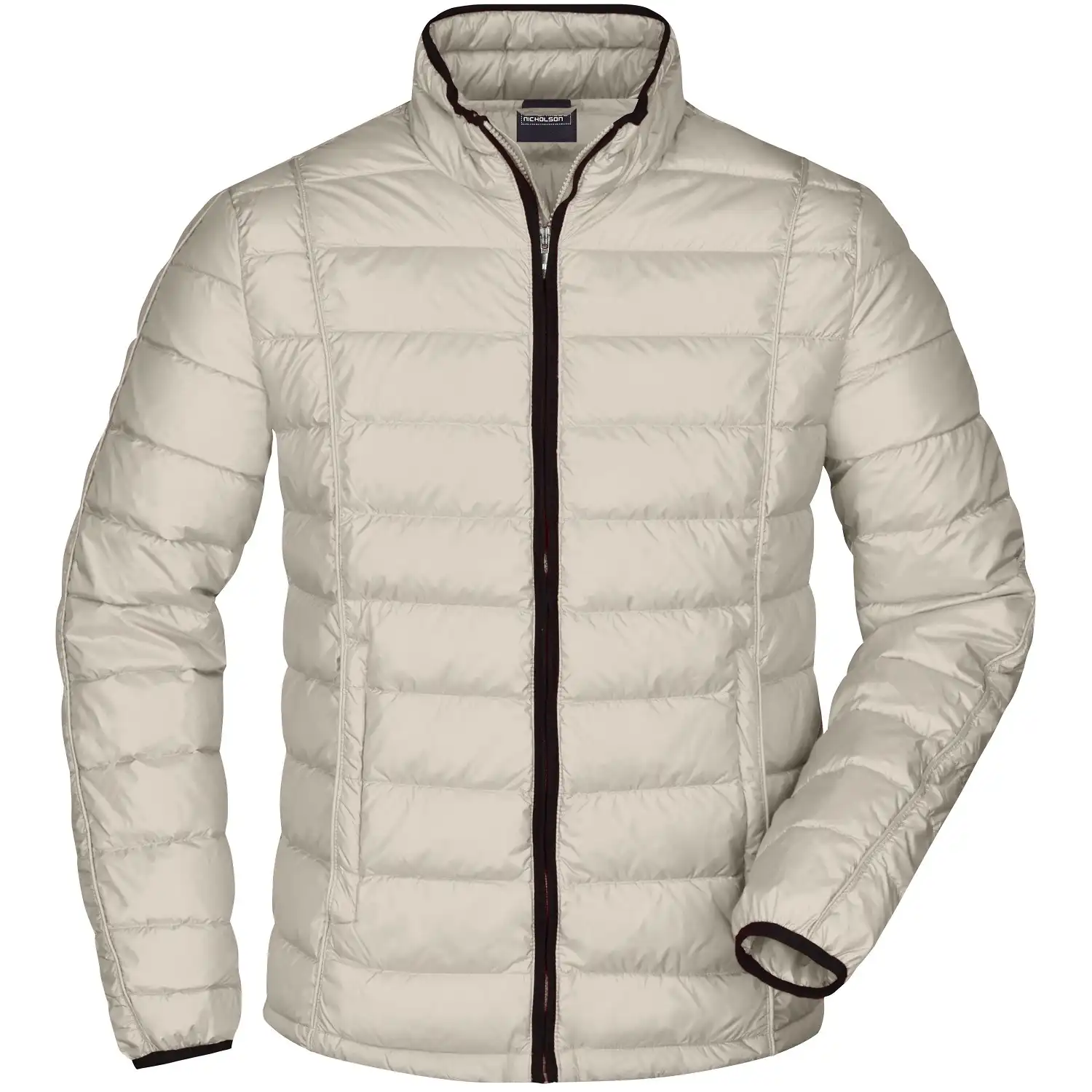 Daunenjacke "JN1082" in off-white/black, M - Bild 1