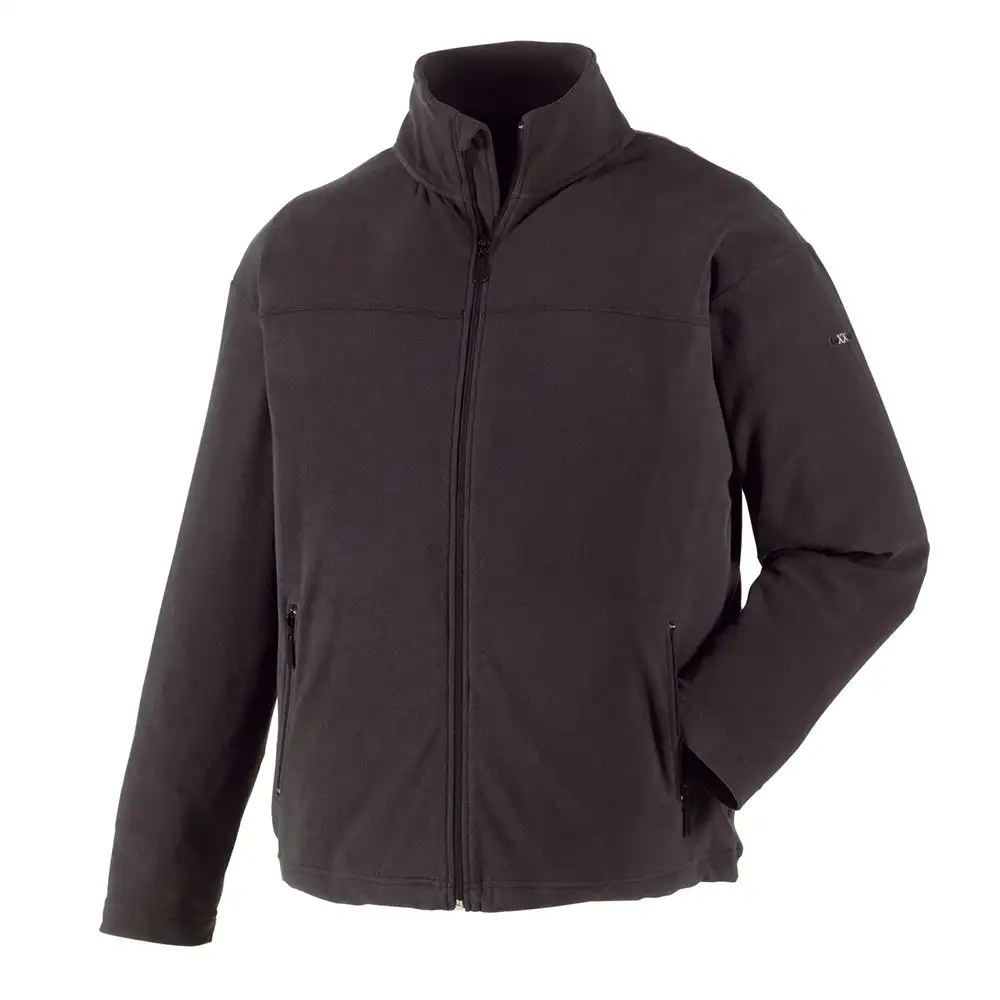 Microfleece-Jacke "BERGEN" schwarz in S - Bild 1