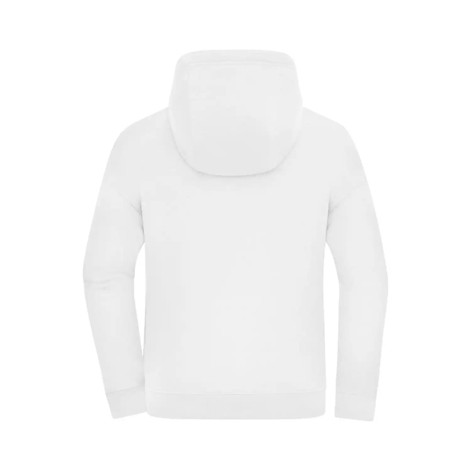 Unisex Kapuzen-Sweatjacke "OVERSIZED HOODED JACKET" 8043 in white, 3XL - Thumbnail 2