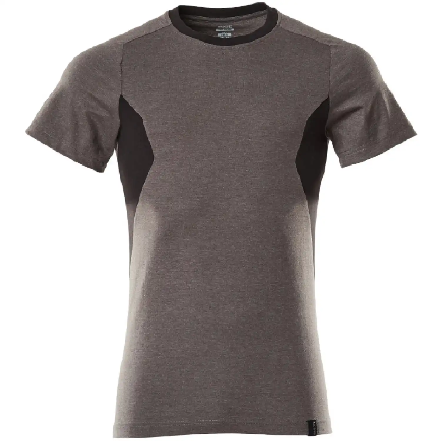 T-Shirt "ACCELERATE" 100% Baumwolle in dunkelanthrazit/schwarz, XS - Bild 1