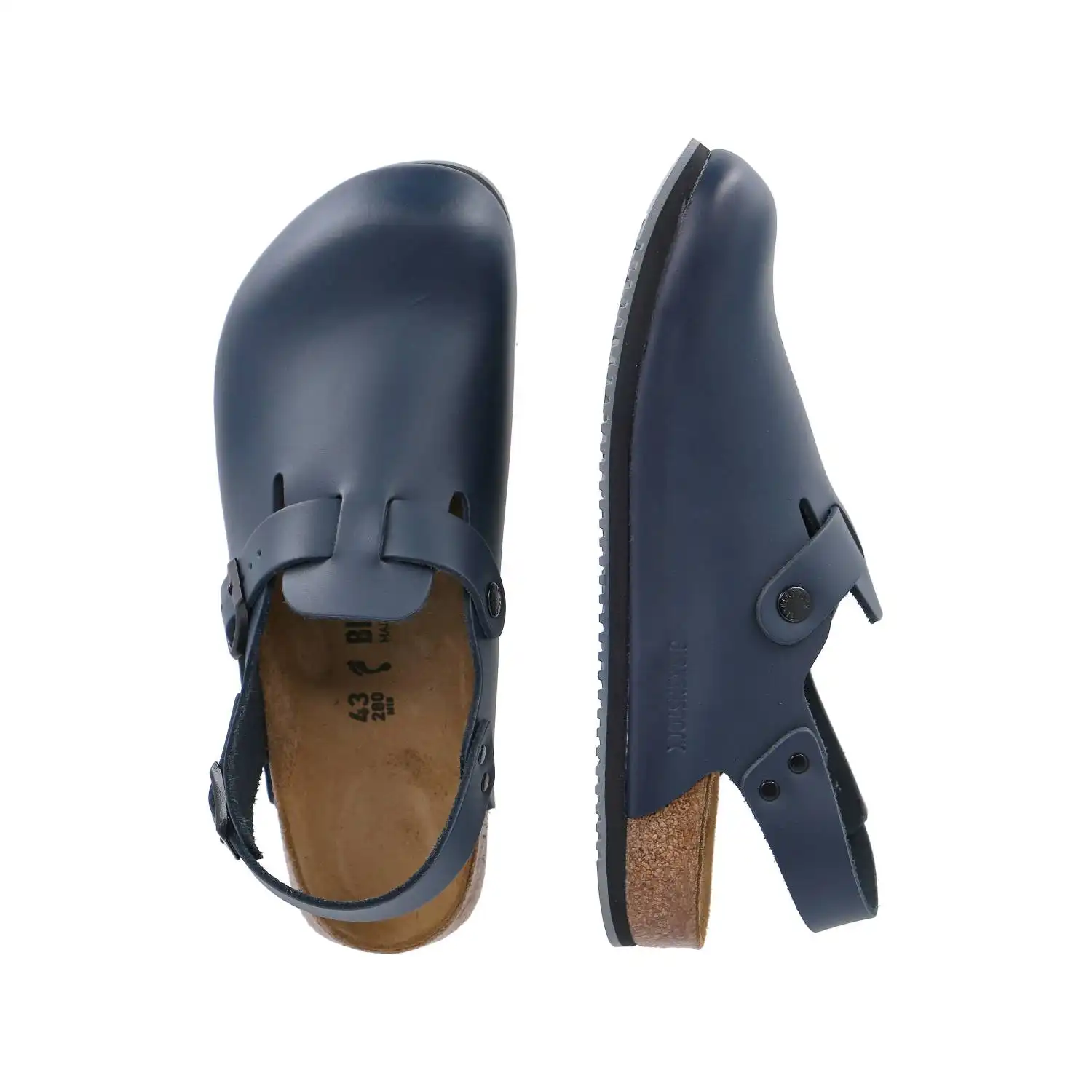 Clogs "Tokio Super Grip" schmal blau in 35 - Thumbnail 3