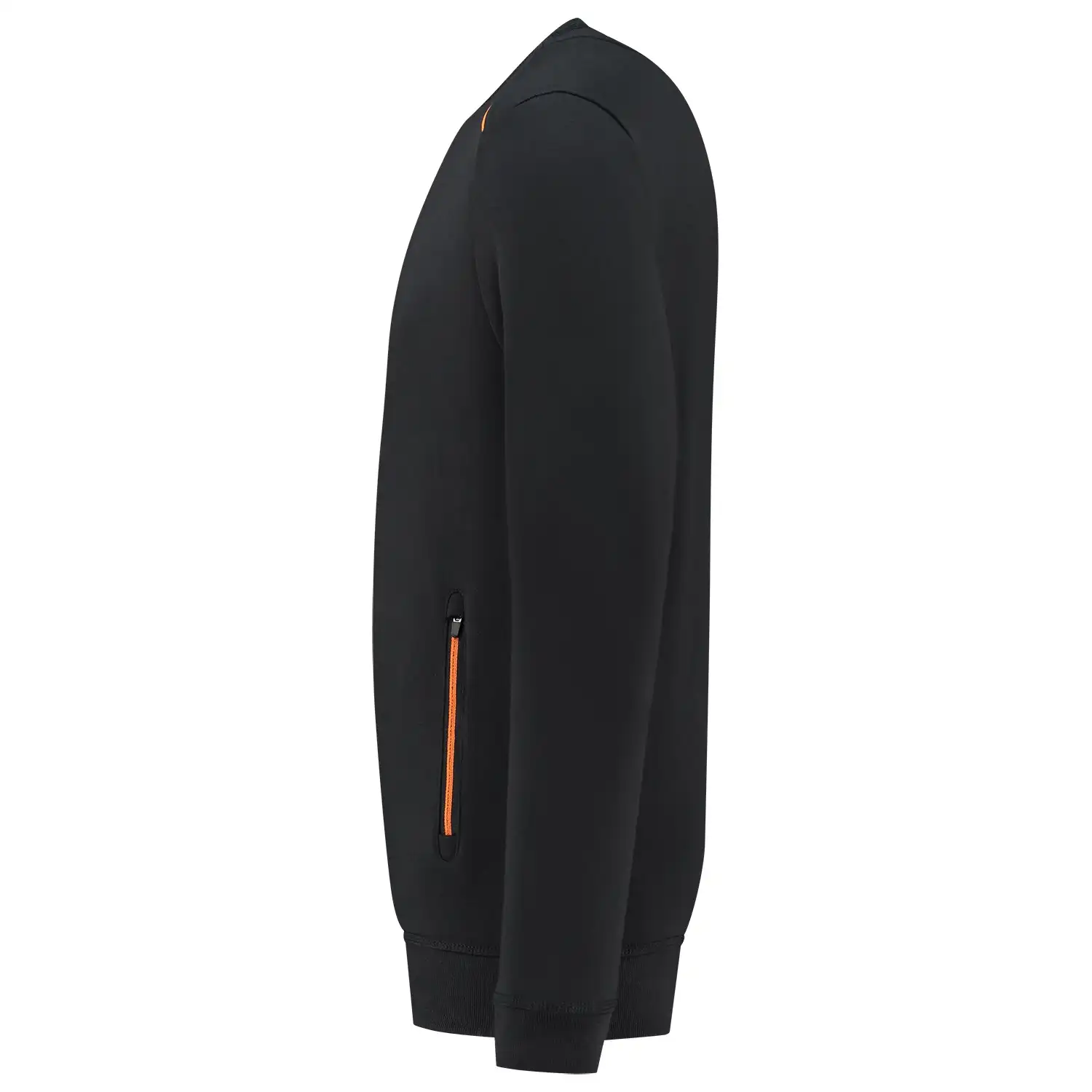 Sweatshirt "302703" Accent in black/orange, XS - Thumbnail 4