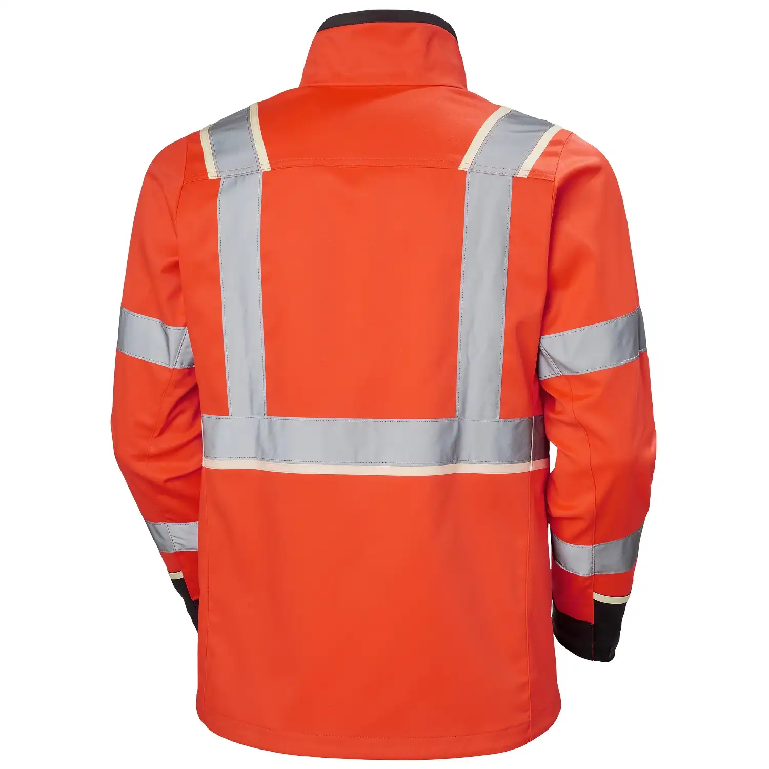 Warnschutz Bundjacke "UC-ME" Nachtleuchtend in rot/schwarz, XS - Thumbnail 2