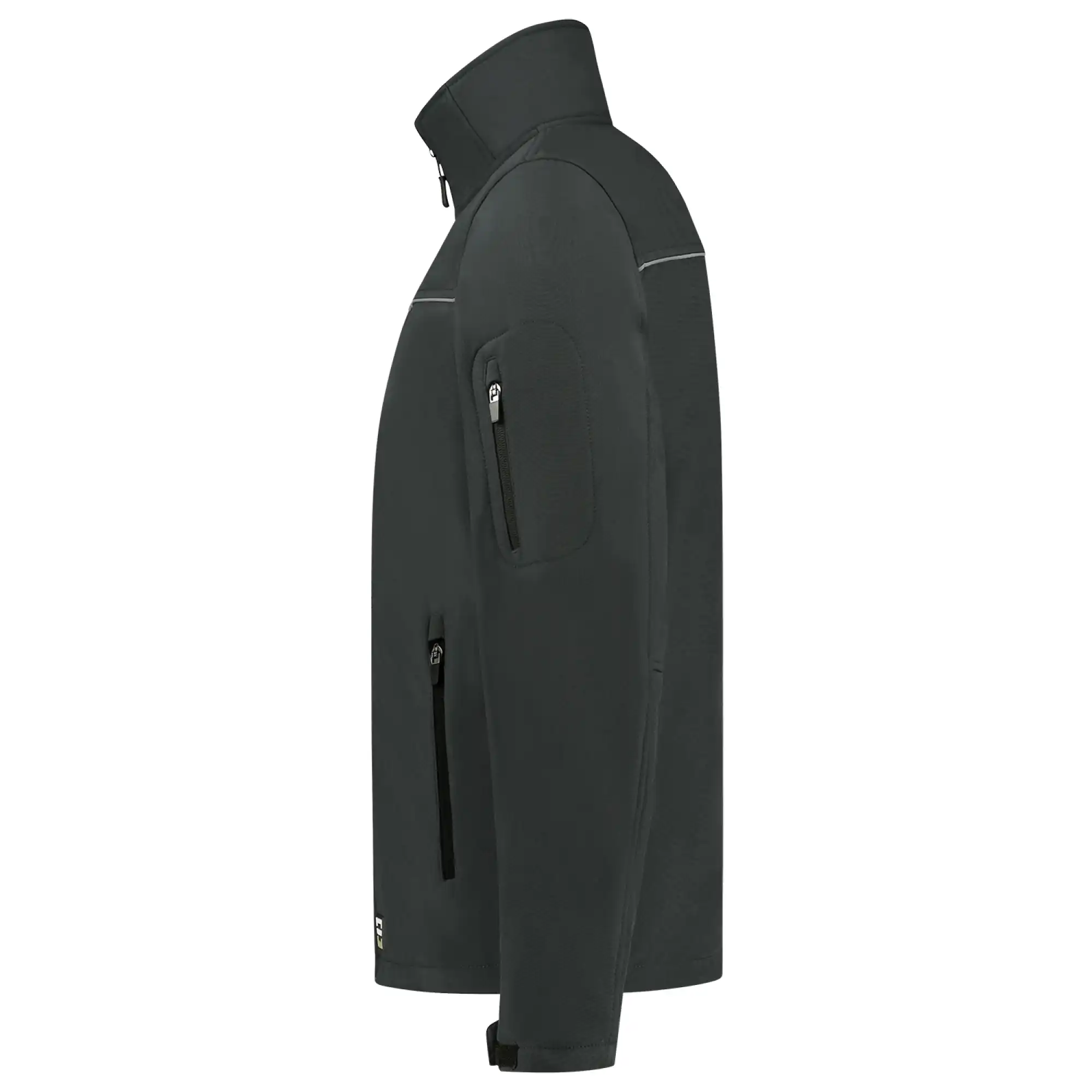 Softshelljacke "402006" Exzellent Workwear TRICORP in dark grey, 4XL - Thumbnail 3