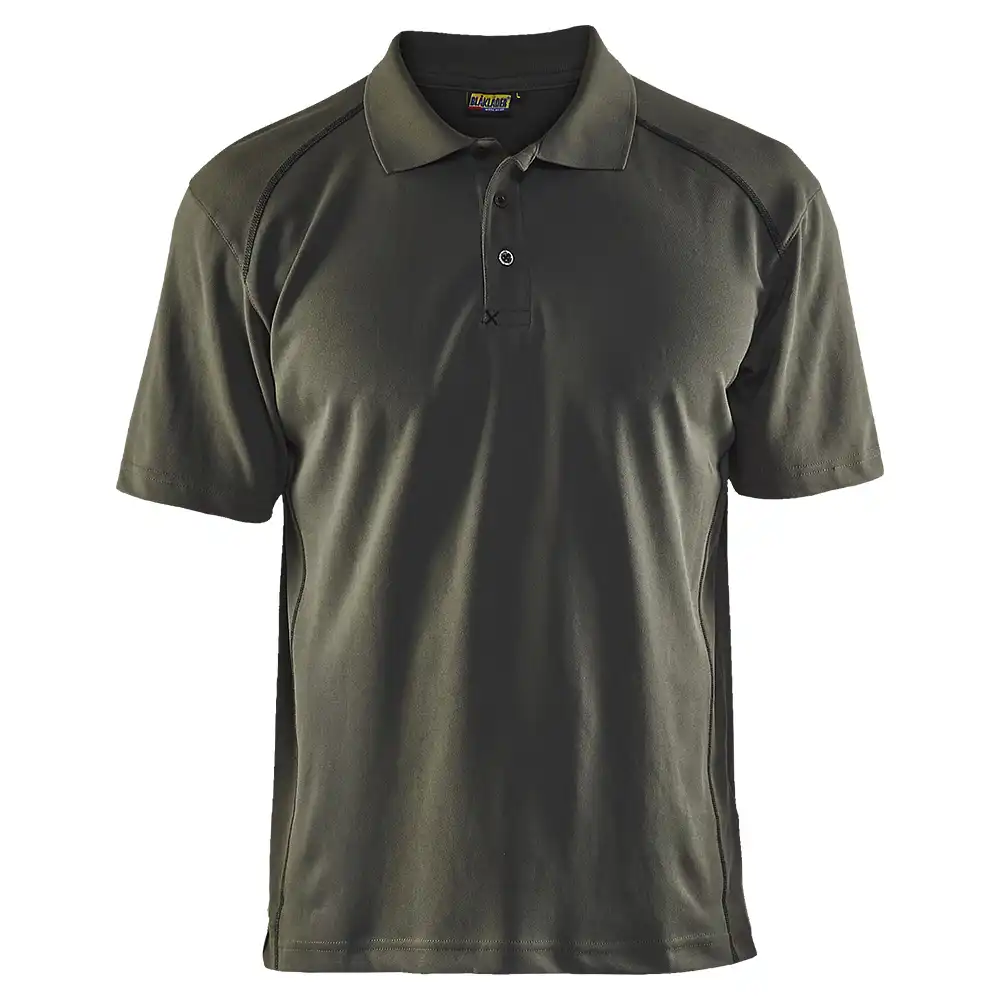 Polo-Shirt mit UV-Schutz "3326" in army, M - Thumbnail 1