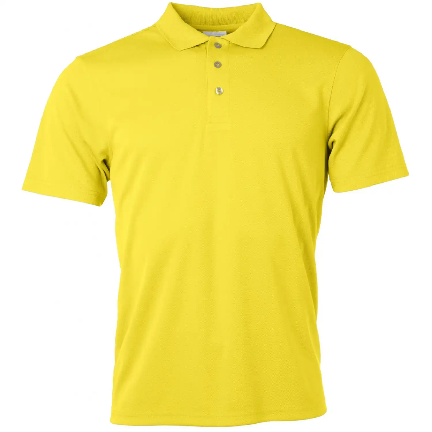 Funktions-Poloshirt "JN720" in yellow, XXL - Bild 1