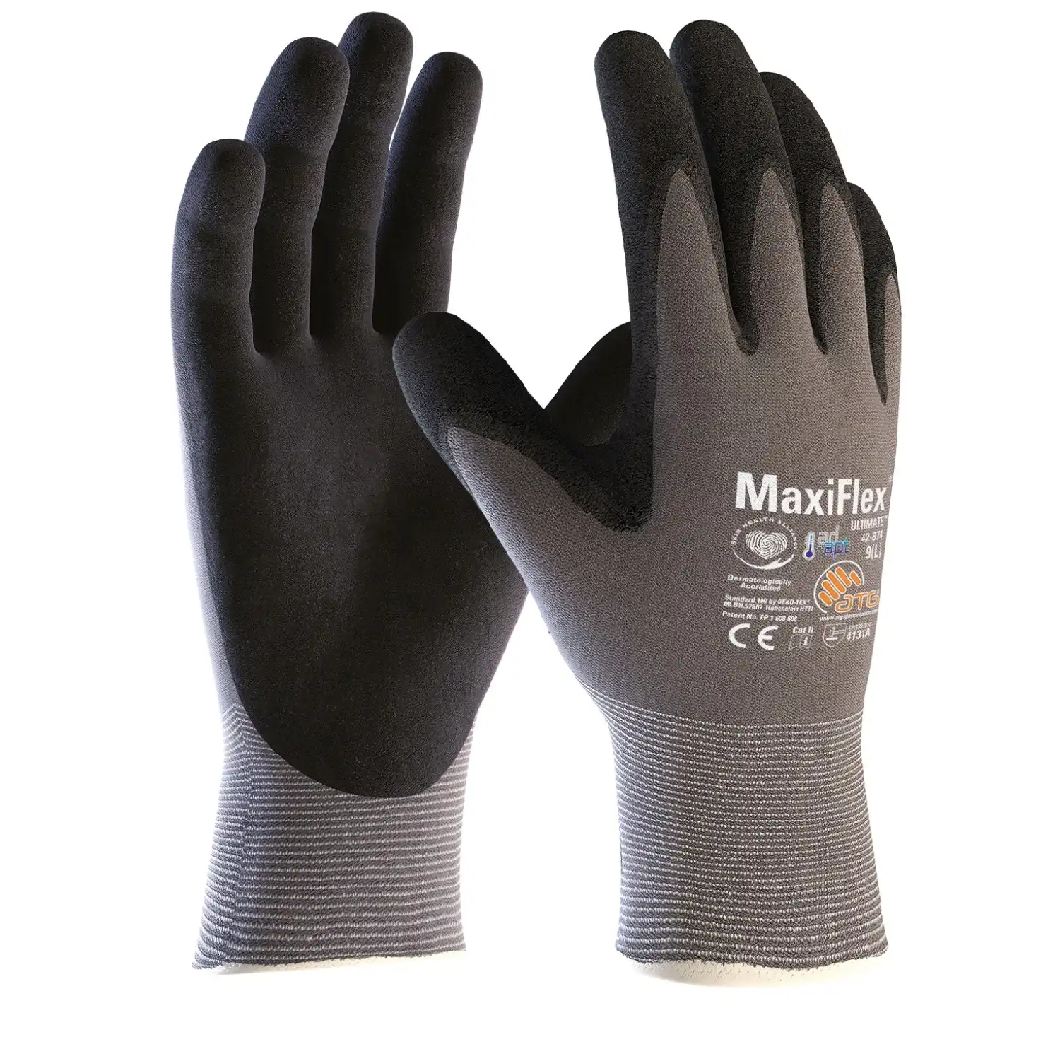 Nylon-Montagehandschuhe 42-874 "MaxiFlex® ULTIMATE™ AD-APT®" in 9 (L) - Bild 1