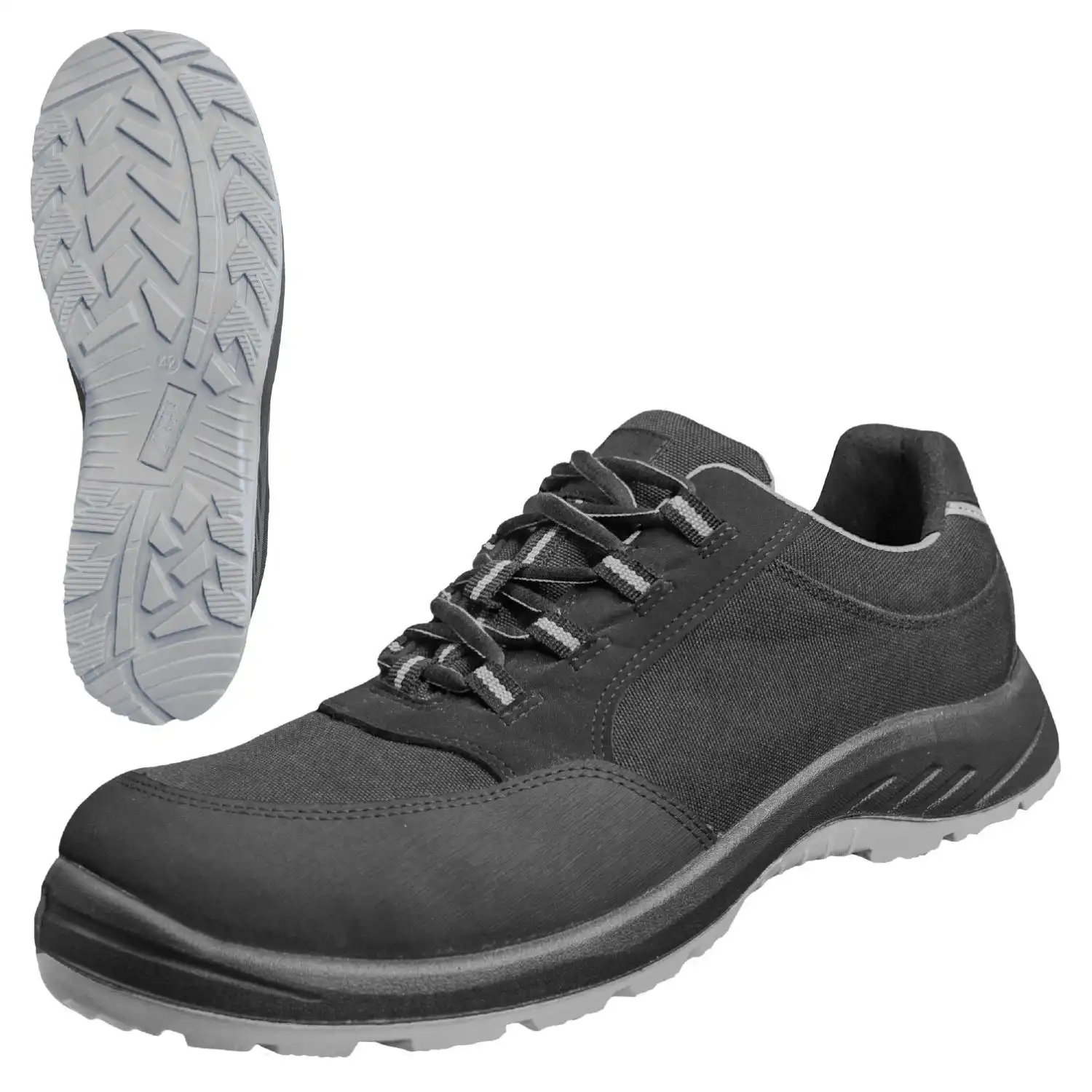 Sicherheitshalbschuhe S3S "SOLID STEP" grau in 35 - Thumbnail 1