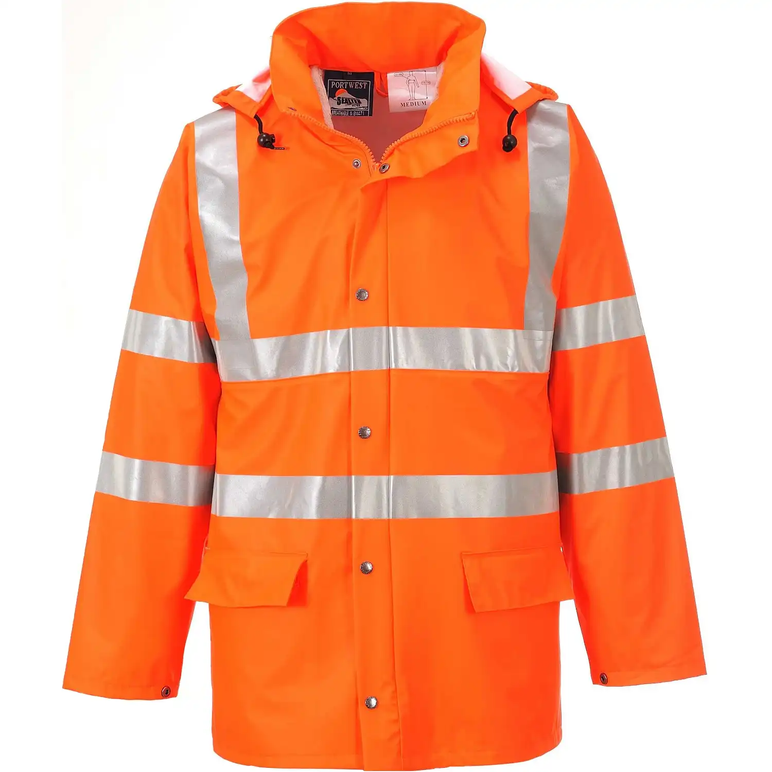 Warnschutz Regenjacke "RT50" Sealtex™ Ultra orange in S - Bild 1
