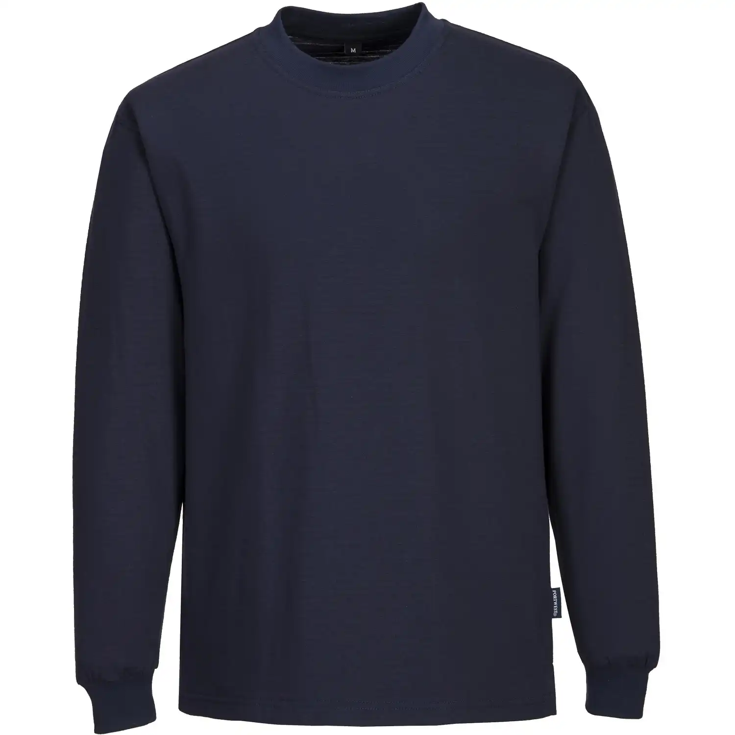 ESD Langarmshirt "AS22" in marine, L - Thumbnail 1