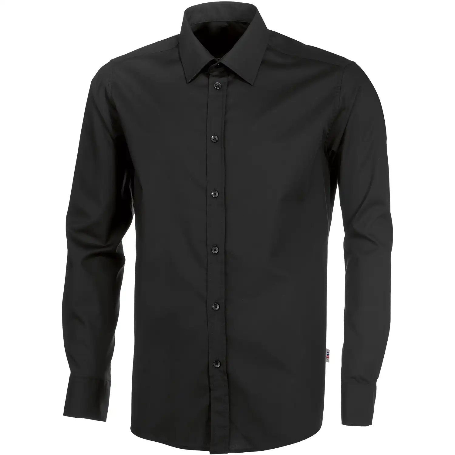 Hemd "1563-682" Gourmet in schwarz, 37/38 - Bild 1