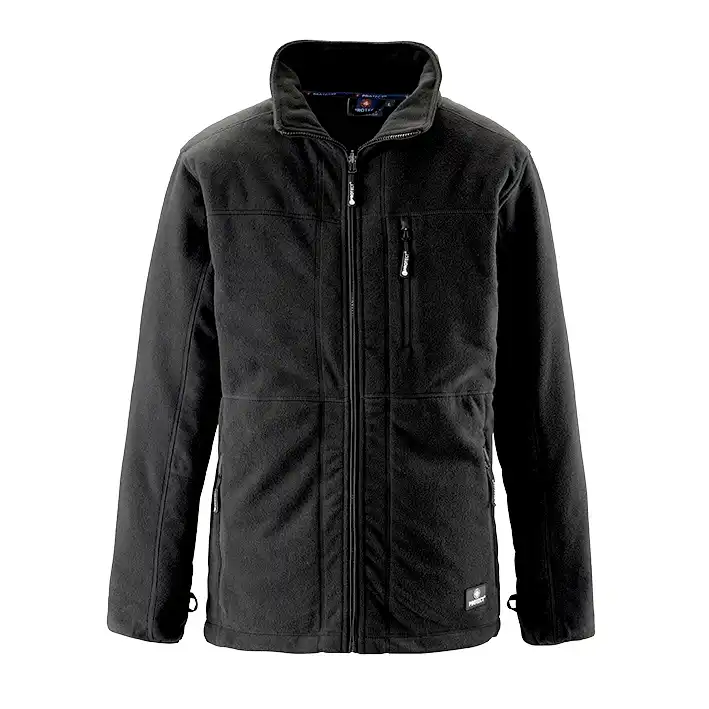 Fleecejacke "DALLAS" schwarz in XL - Thumbnail 1