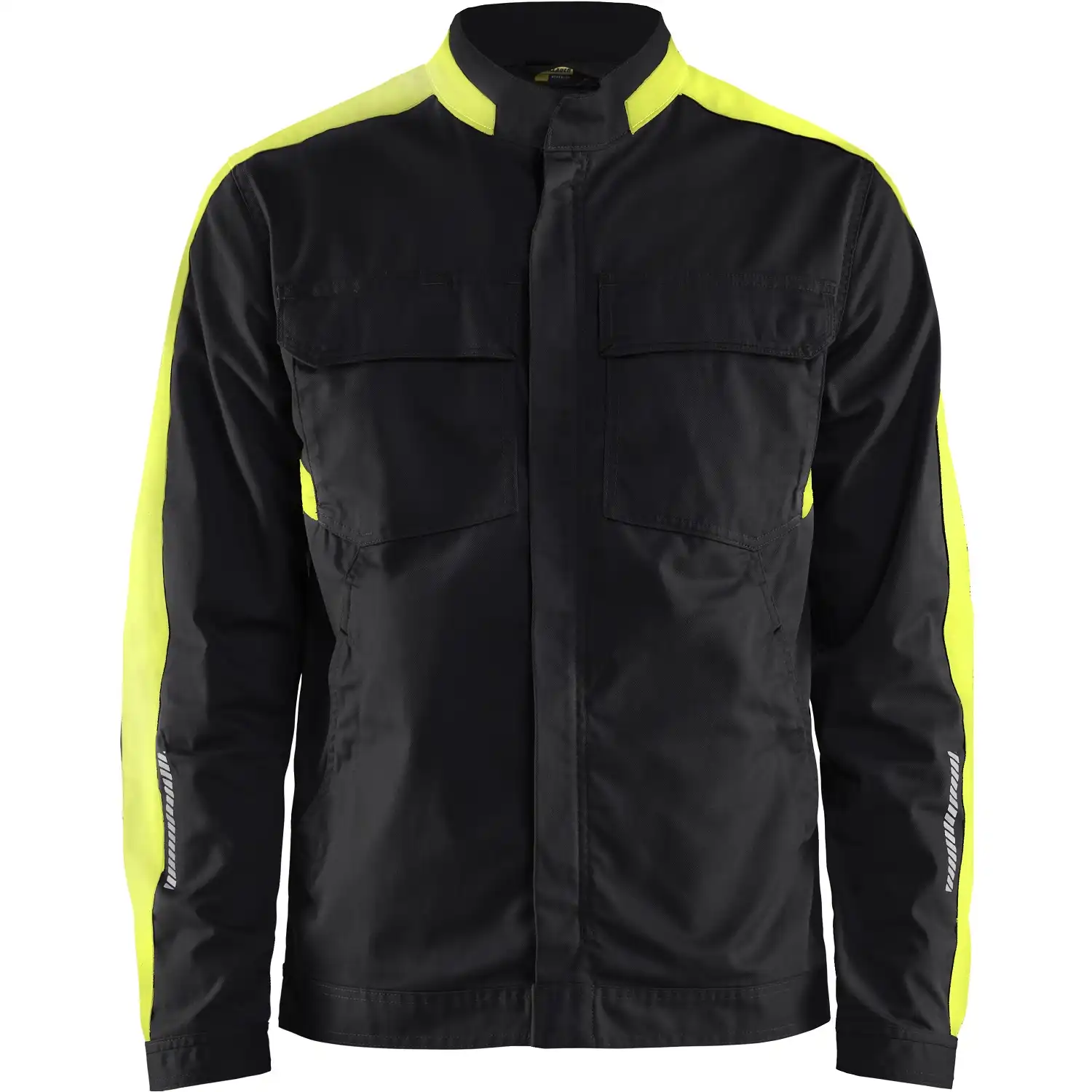 Stretch Bundjacke "4444" Industrie in schwarz/gelb, 3XL - Thumbnail 1
