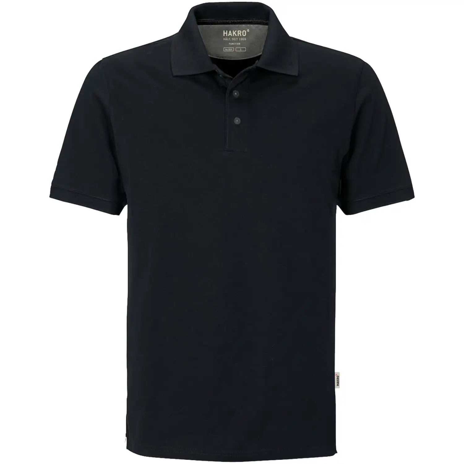 Polo-Shirt "COTTON-TEC" 814 in schwarz, M - Thumbnail 1