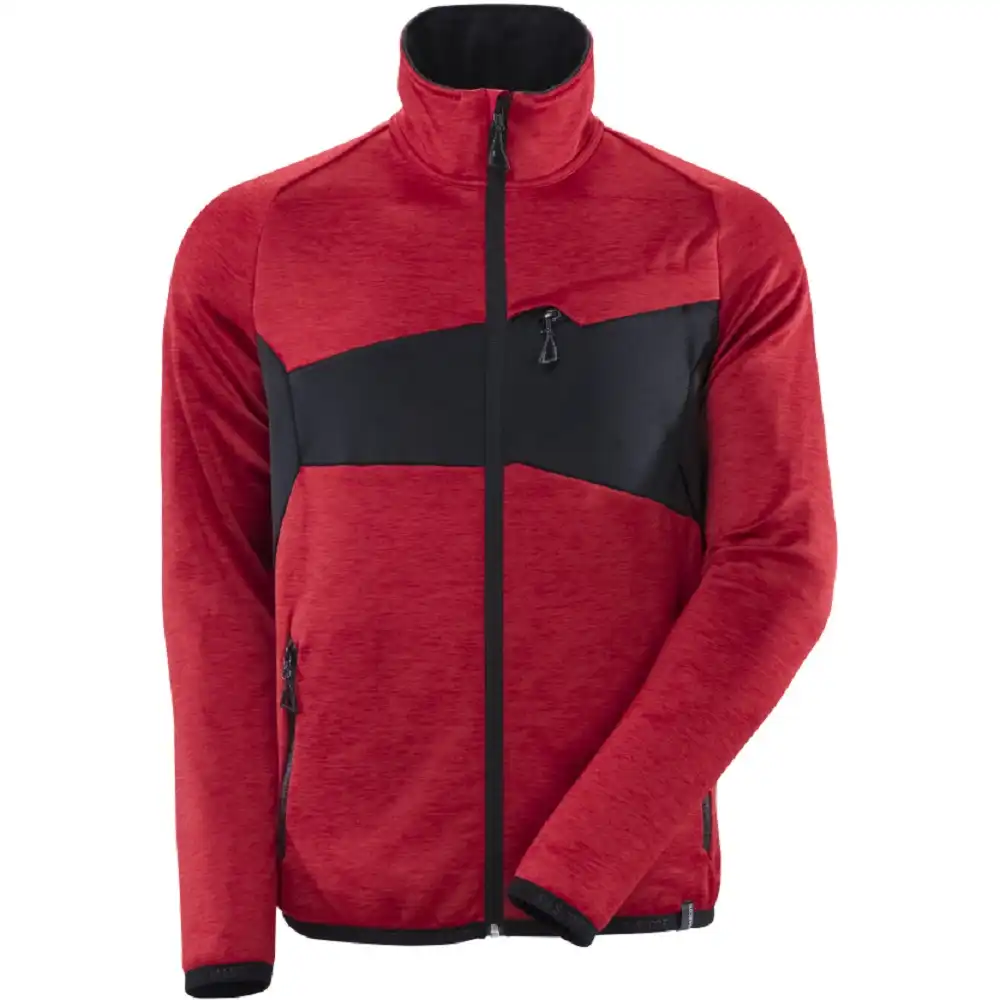 Fleecejacke "ACCELERATE" in verkehrsrot/schwarz, L - Bild 1