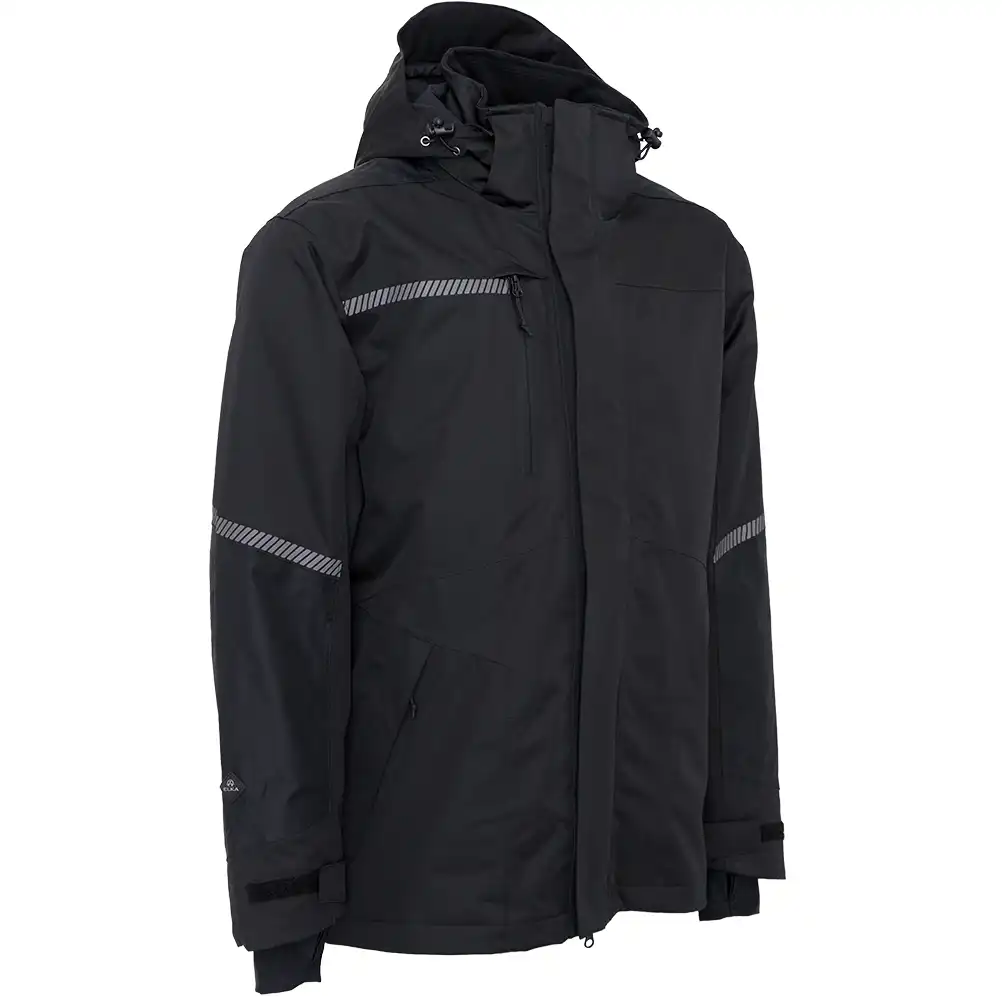 Stretch Regenjacke "186003" Working Xtreme in schwarz, L - Bild 1