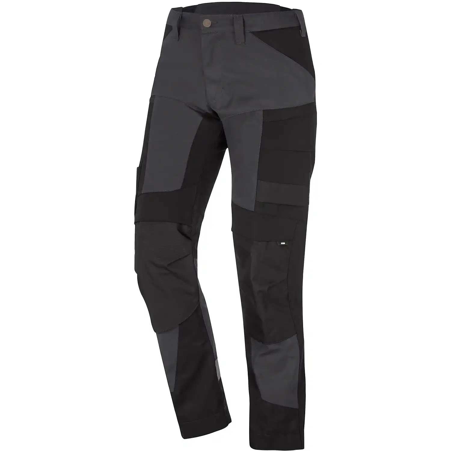 Stretch Bundhose Canvas "LEO" in anthrazit/schwarz, 54 - Thumbnail 1