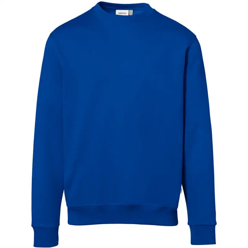 Bio Sweatshirt "570" GOTS in royalblau, L - Thumbnail 1