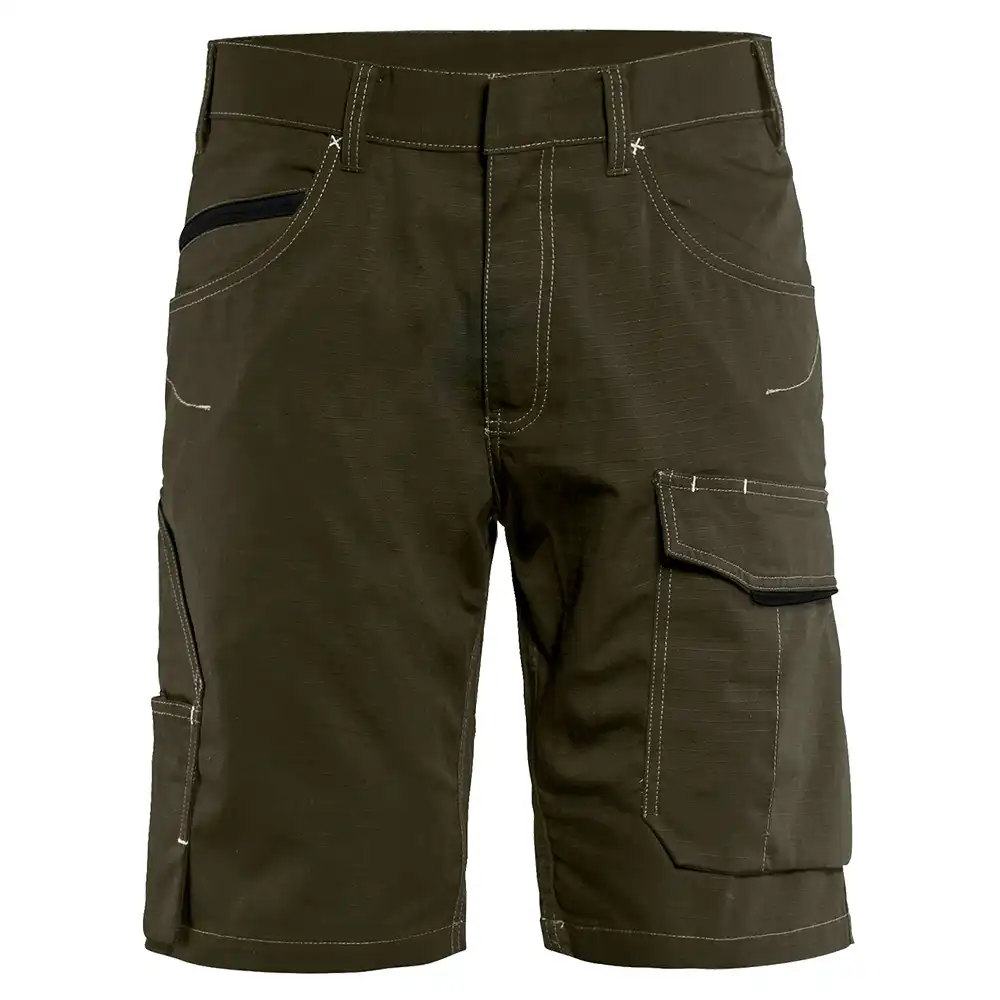 Service-Shorts "1499" in oliv/schwarz, C56 - Bild 1