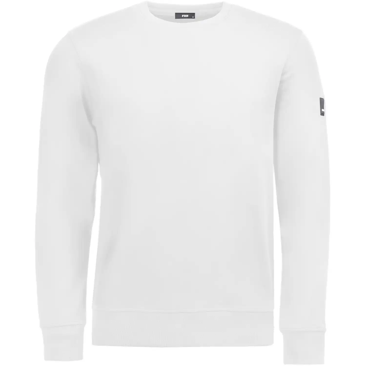 Sweatshirt "PIET" in S, Weiß - Bild 1